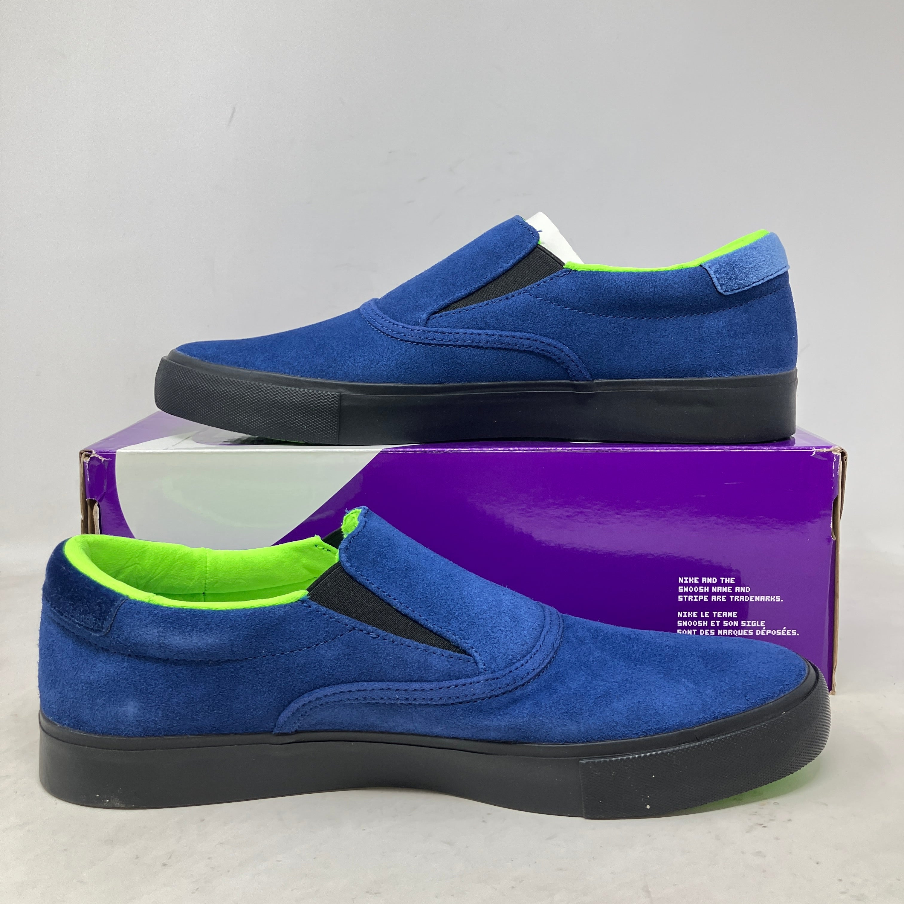 Nike SB Zoom Verona Slip Leo Baker Blue Void