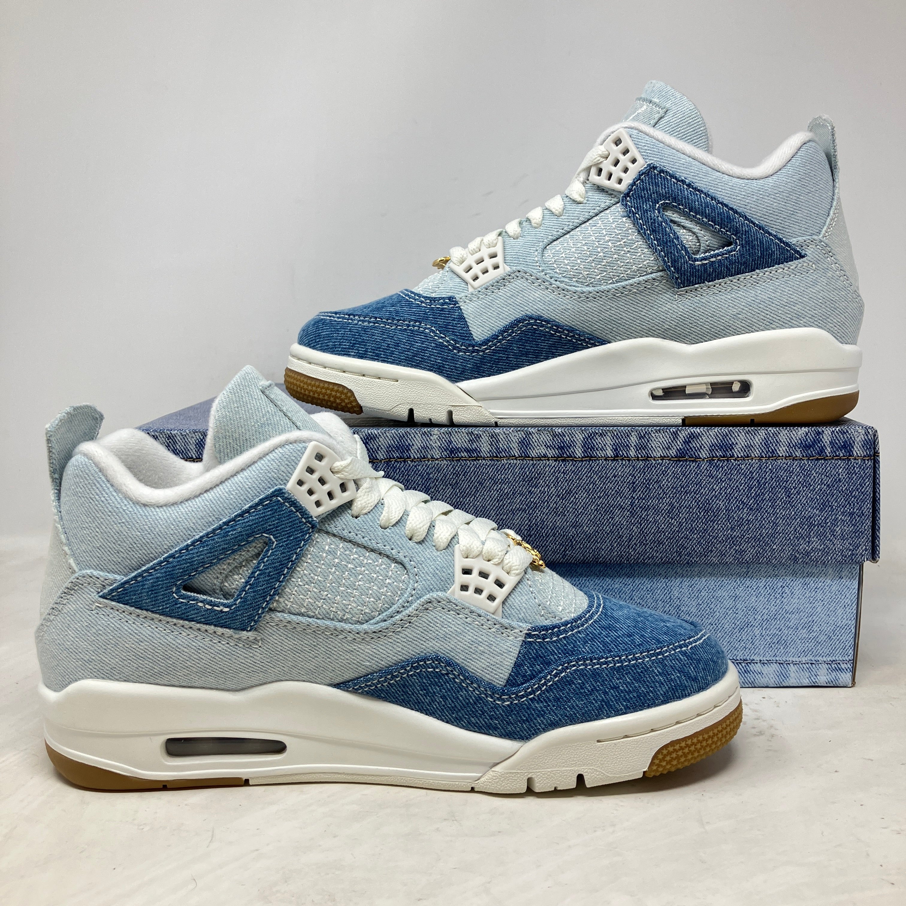 Jordan 4 Retro TEX Denim Worn Blue (Women's)