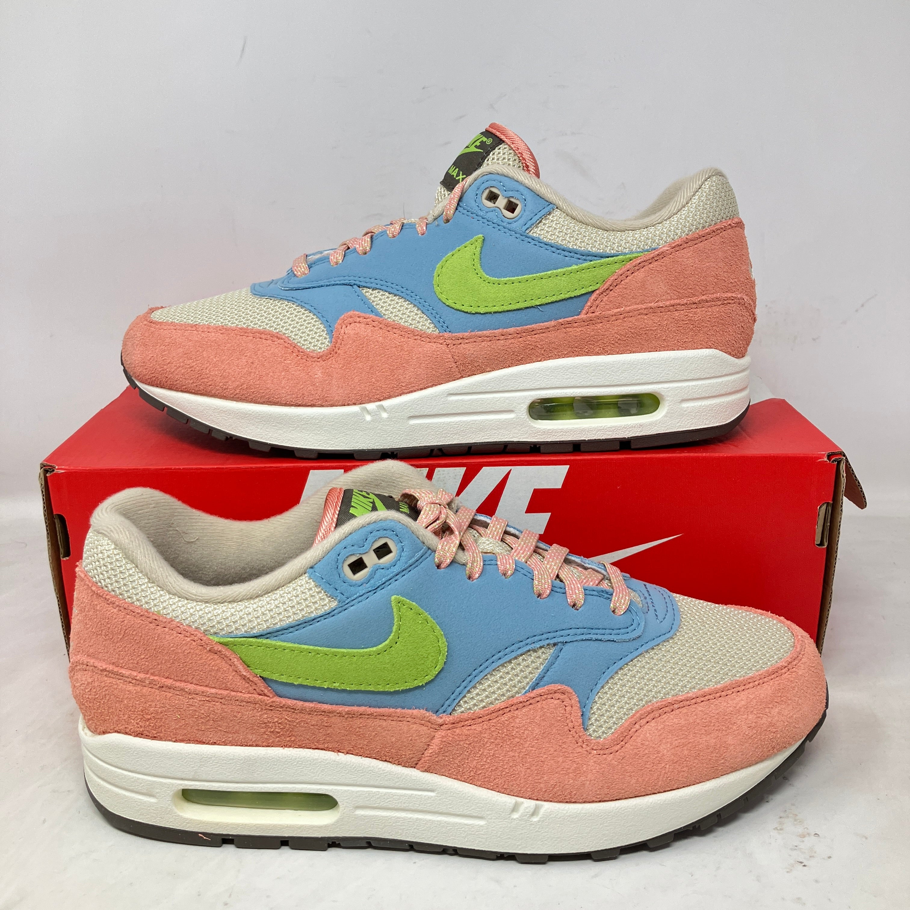 Nike Air Max 1 Light Madder Root Worn Blue