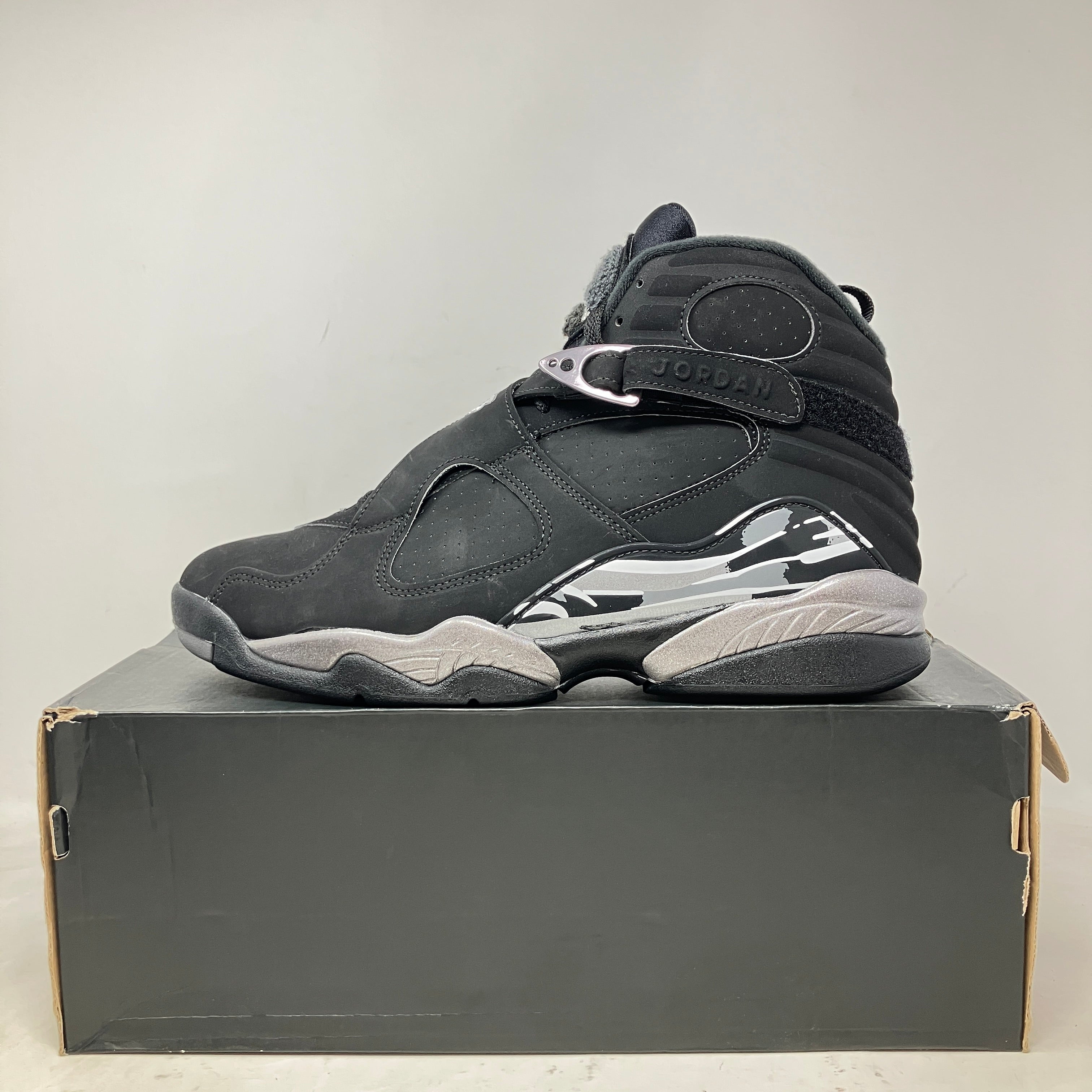 mens air jordan 8 retro chrome stores