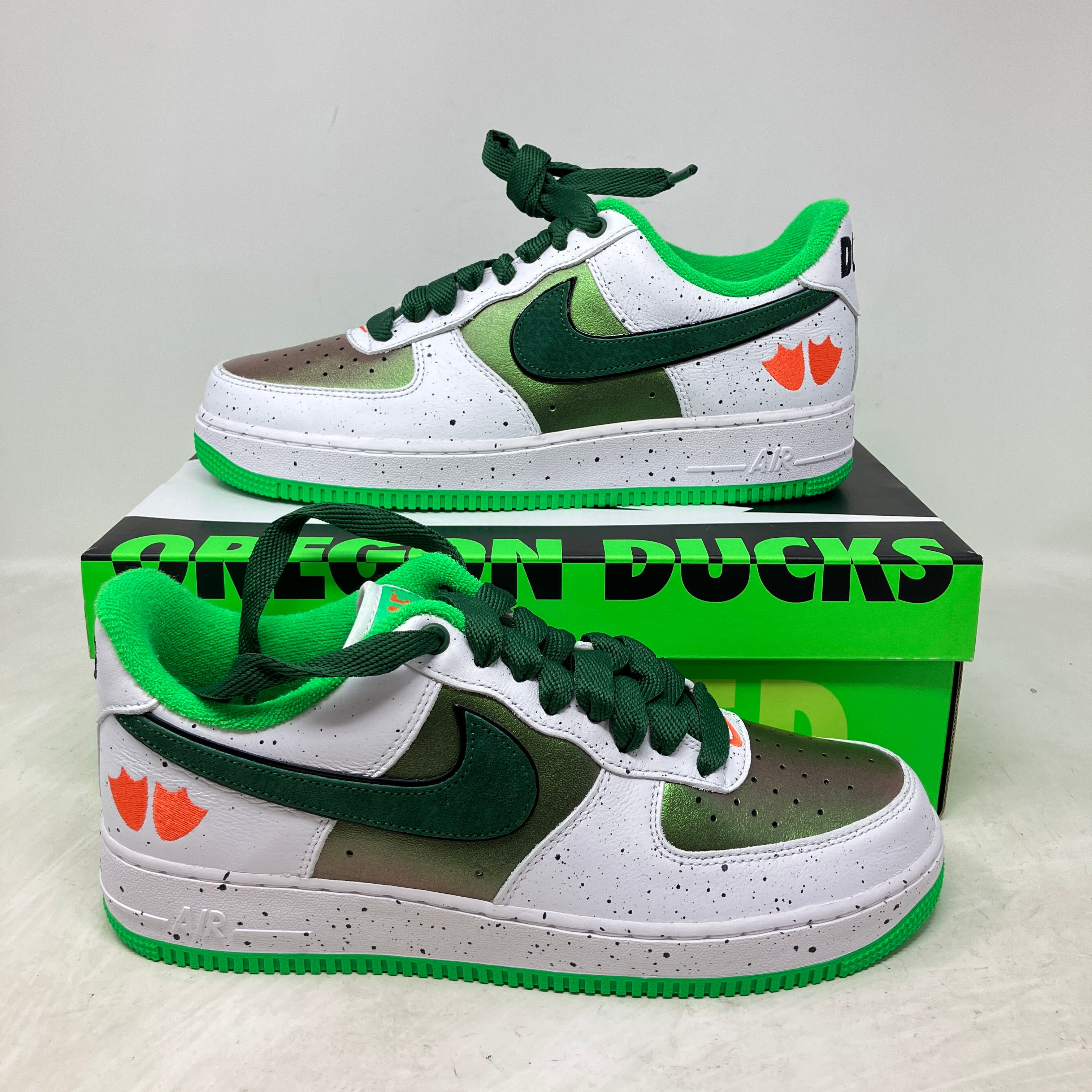 Nike Air Force 1 Low Ducks of a Feather University of Oregon Egg or Duck