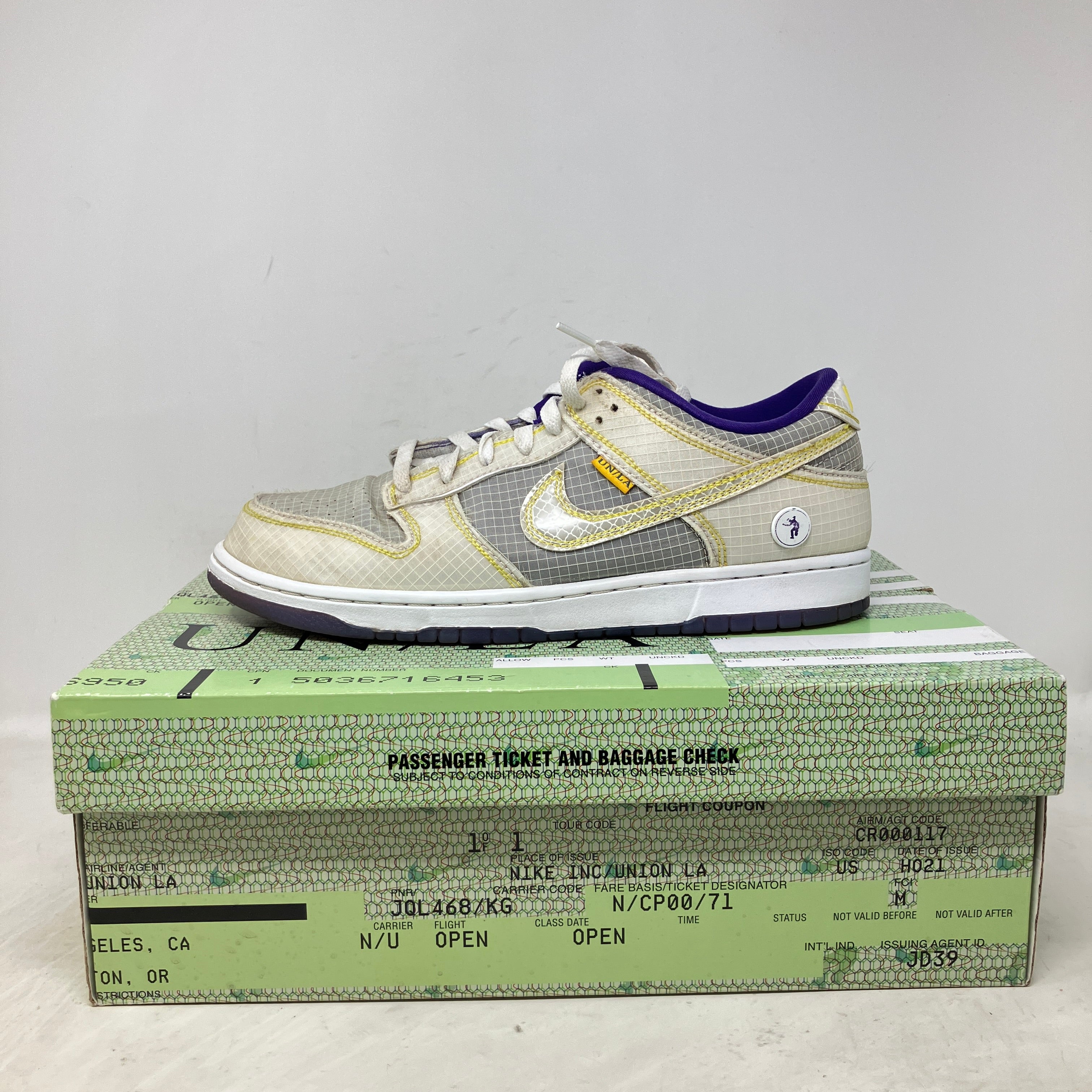 Nike Dunk Low Union Passport Pack Court Purple