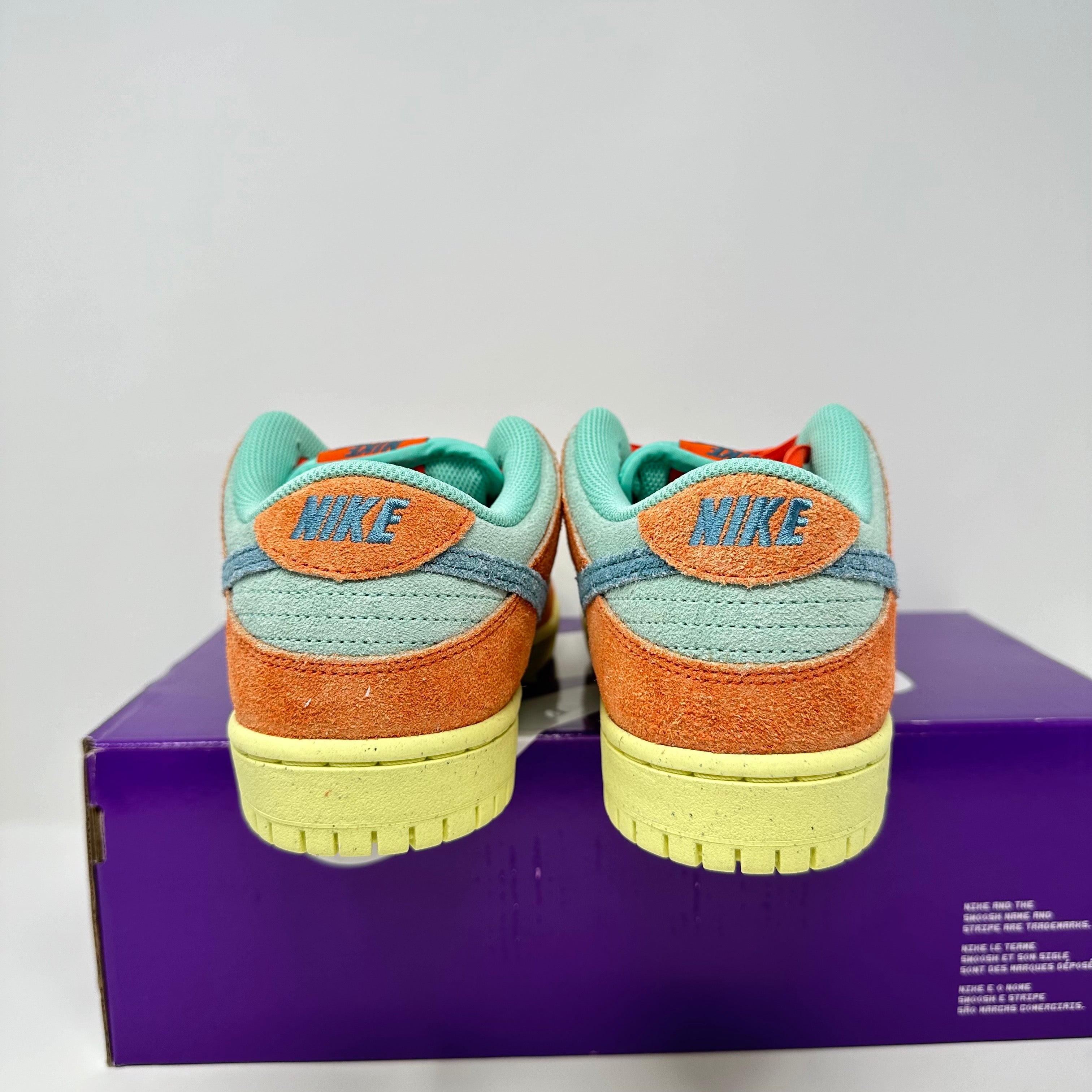 Nike SB Dunk Low Orange Emerald Rise