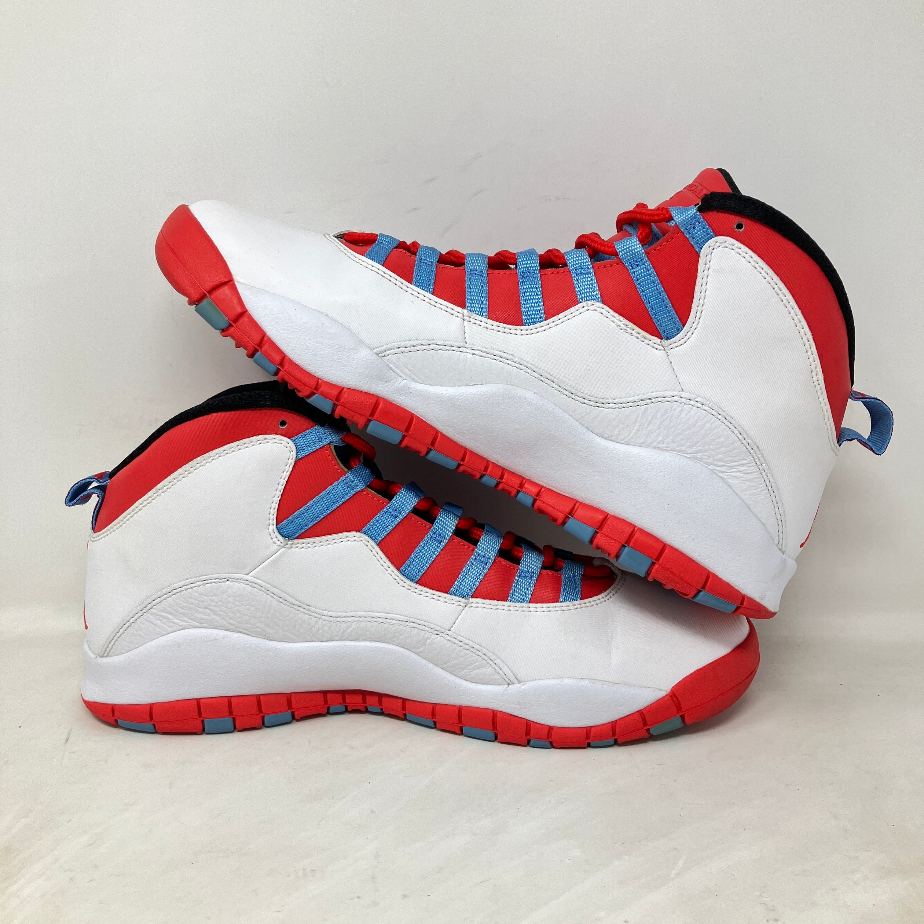 Jordan 10 Retro Chicago Flag