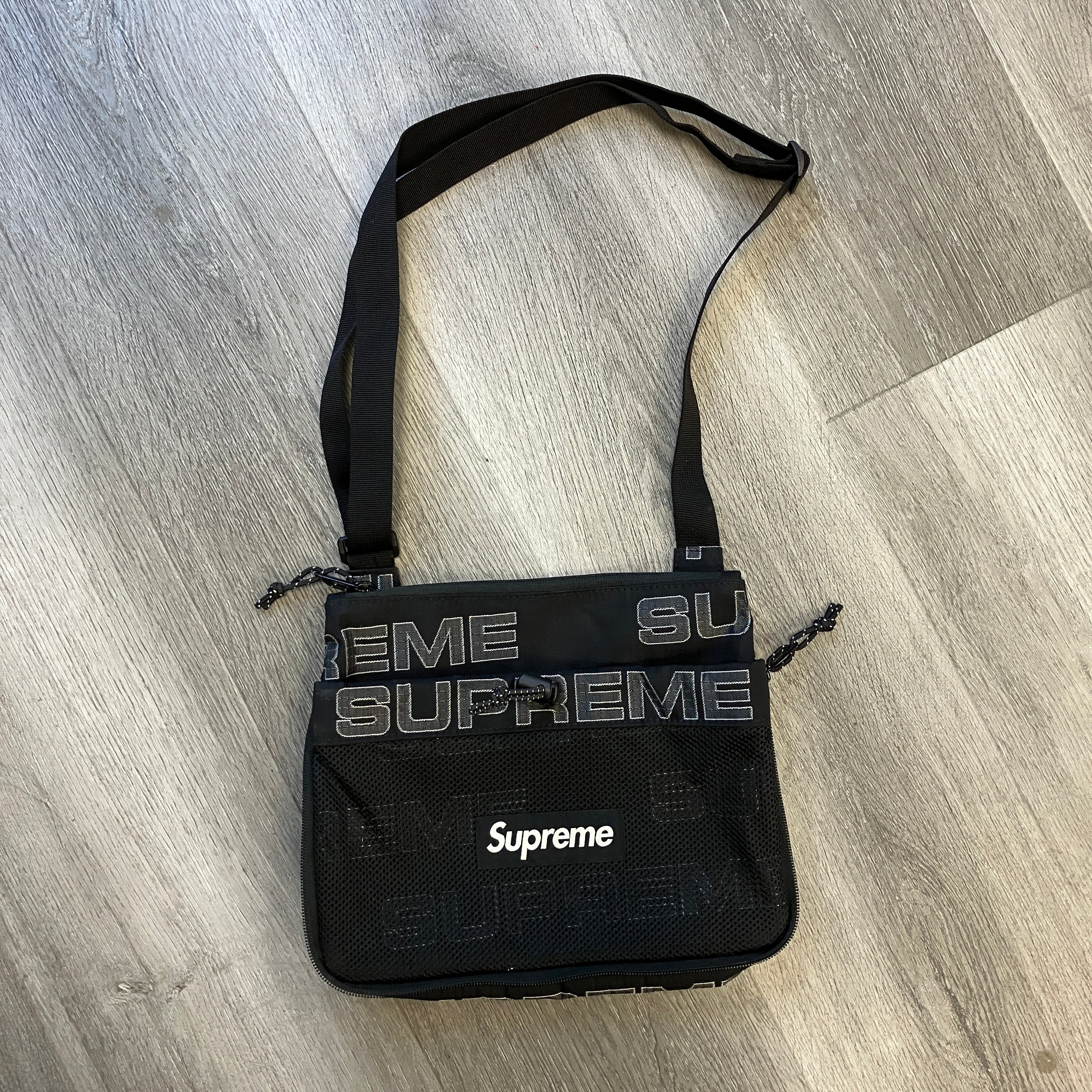 Supreme Side Bag Black