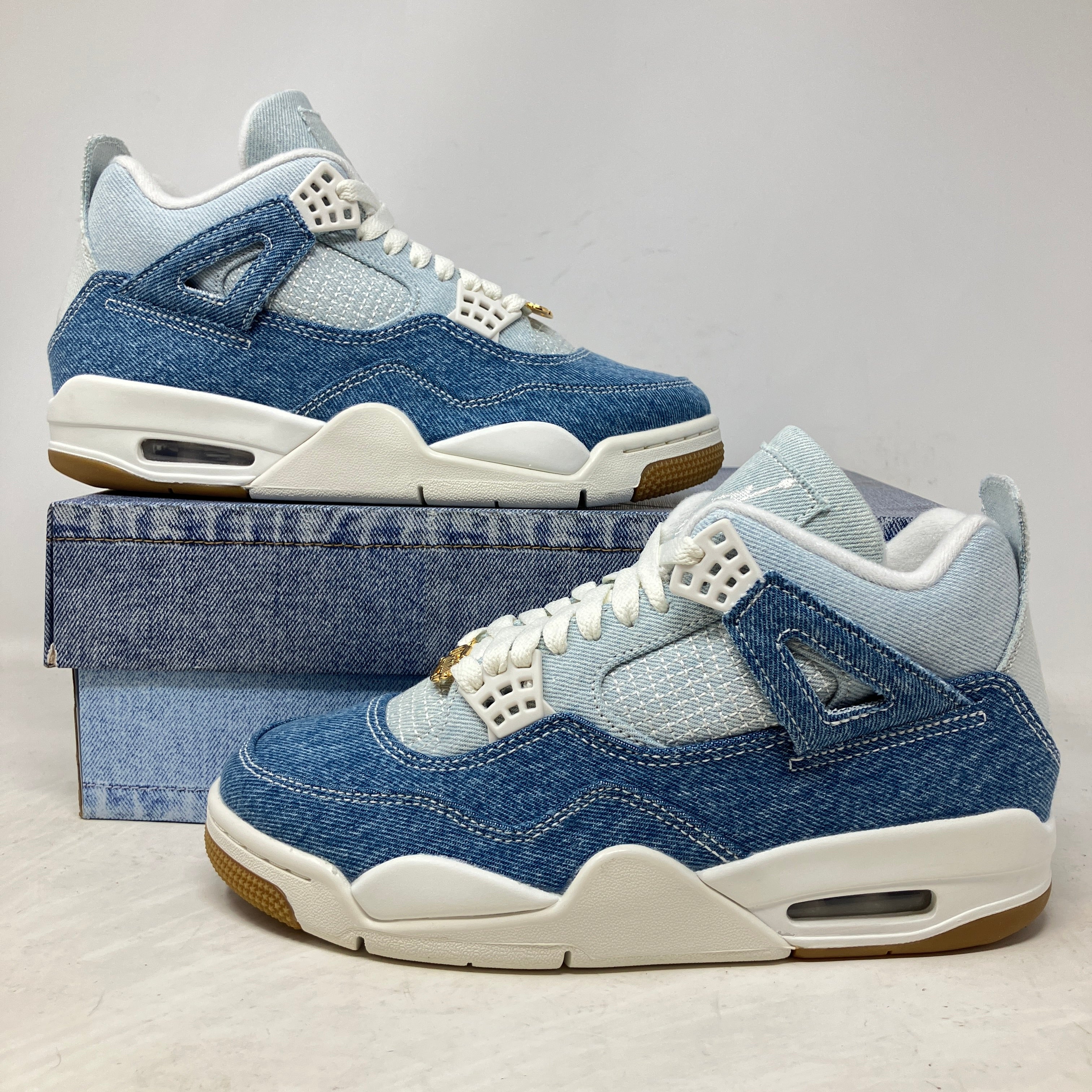 Jordan 4 Retro TEX Denim Worn Blue (Women's)