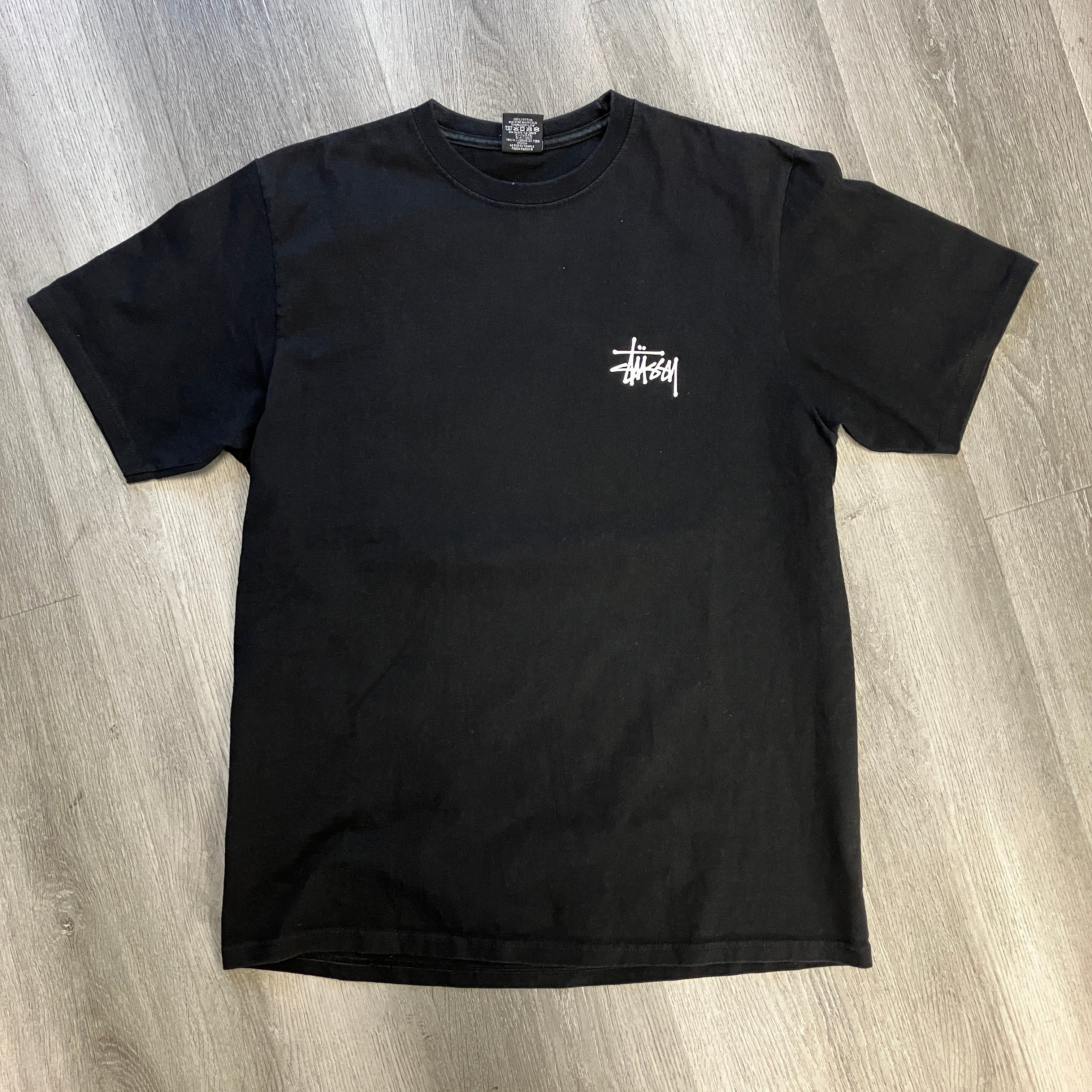 Stussy Melted Tee Black