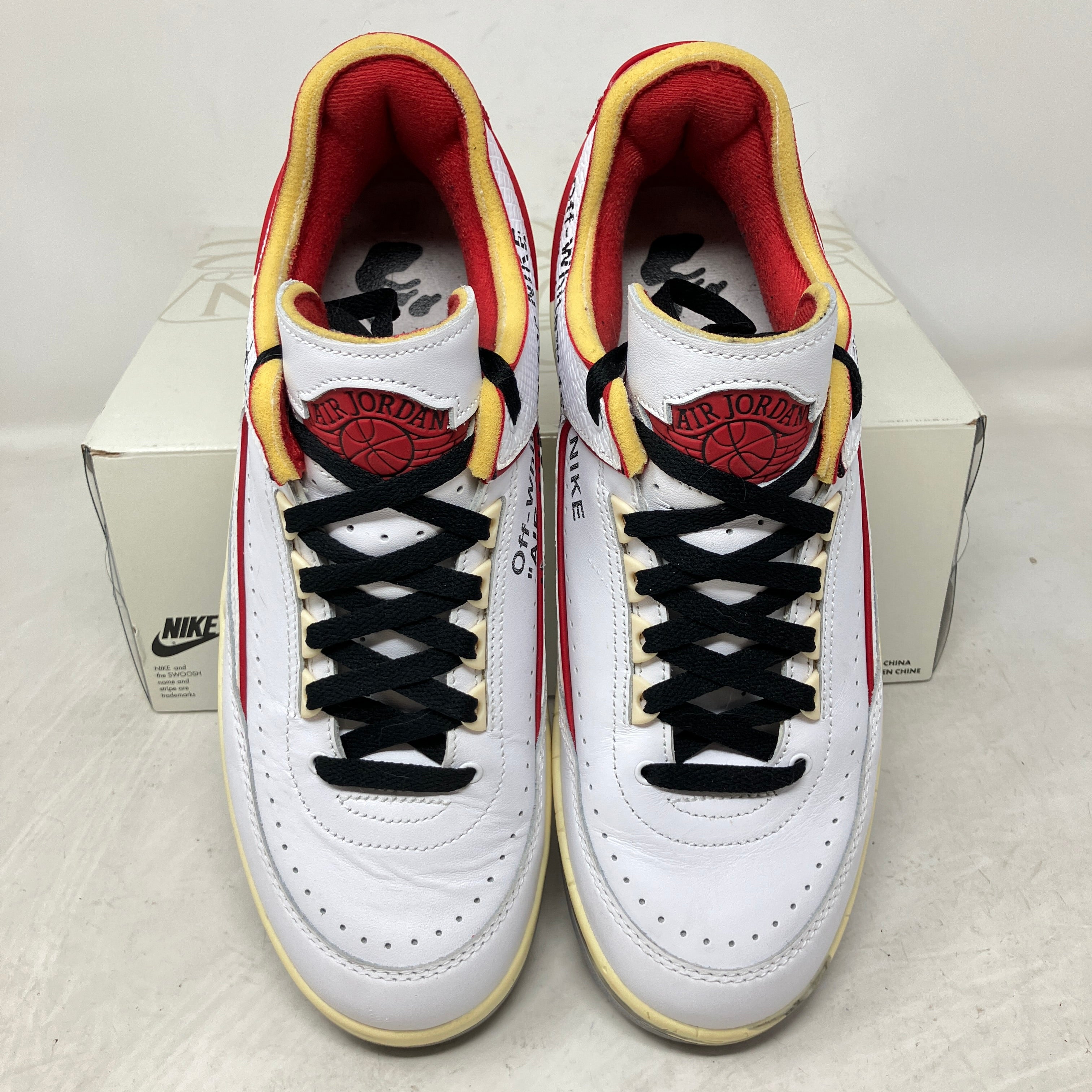 Jordan 2 Retro Low SP Off-White White Red