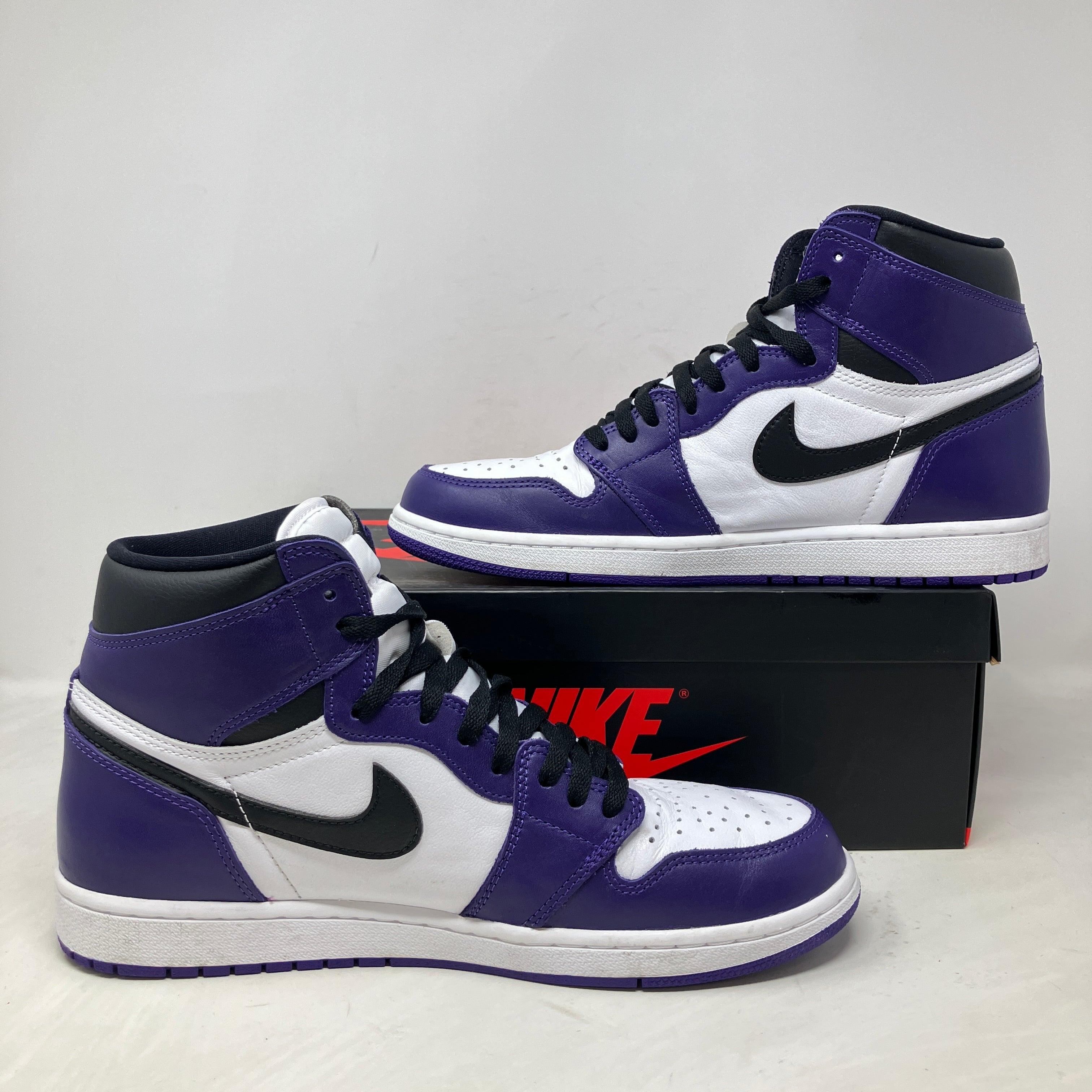 Jordan 1 Retro High Court Purple White