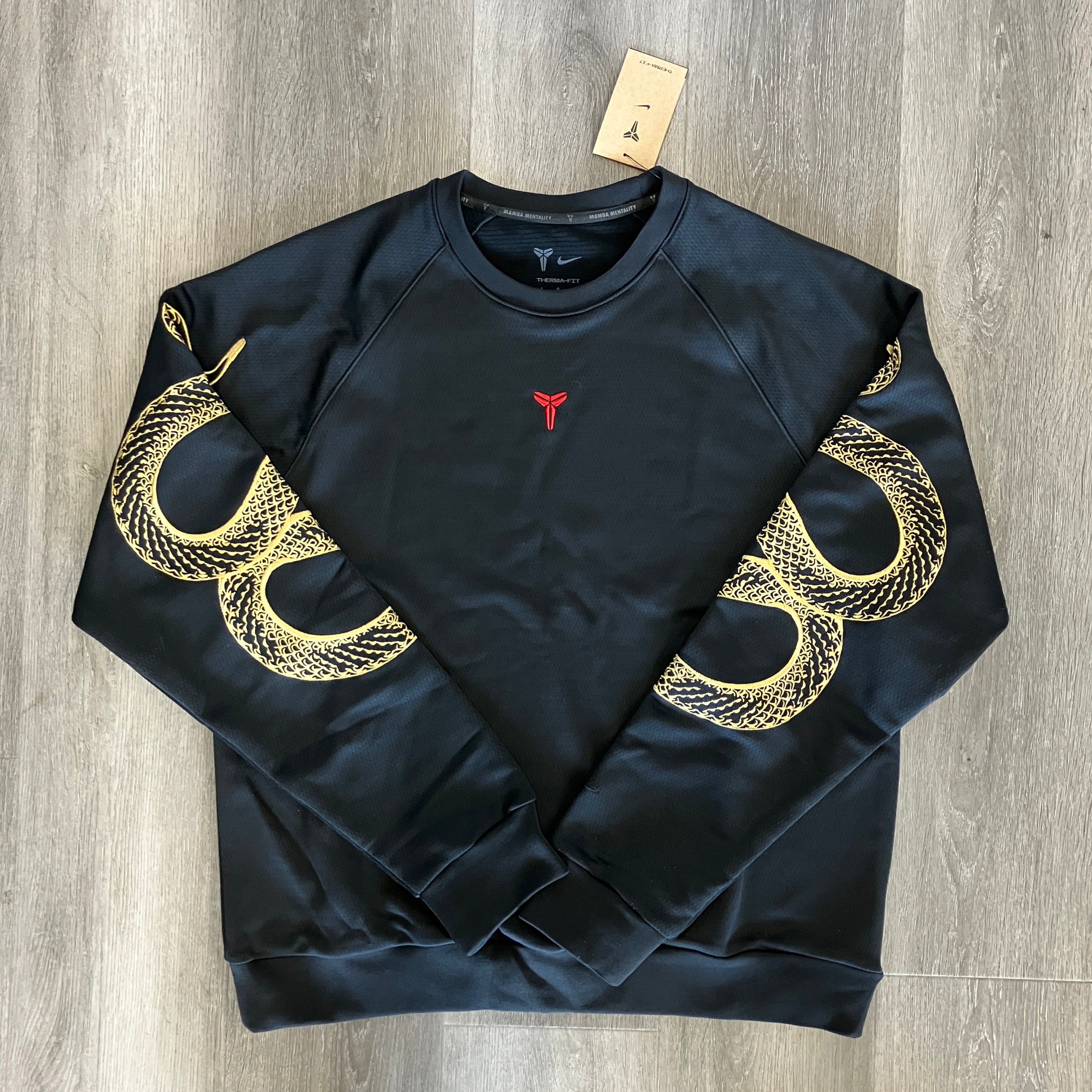 Nike Kobe Year Of The Mamba Therma-Fit L/S Crewneck Black