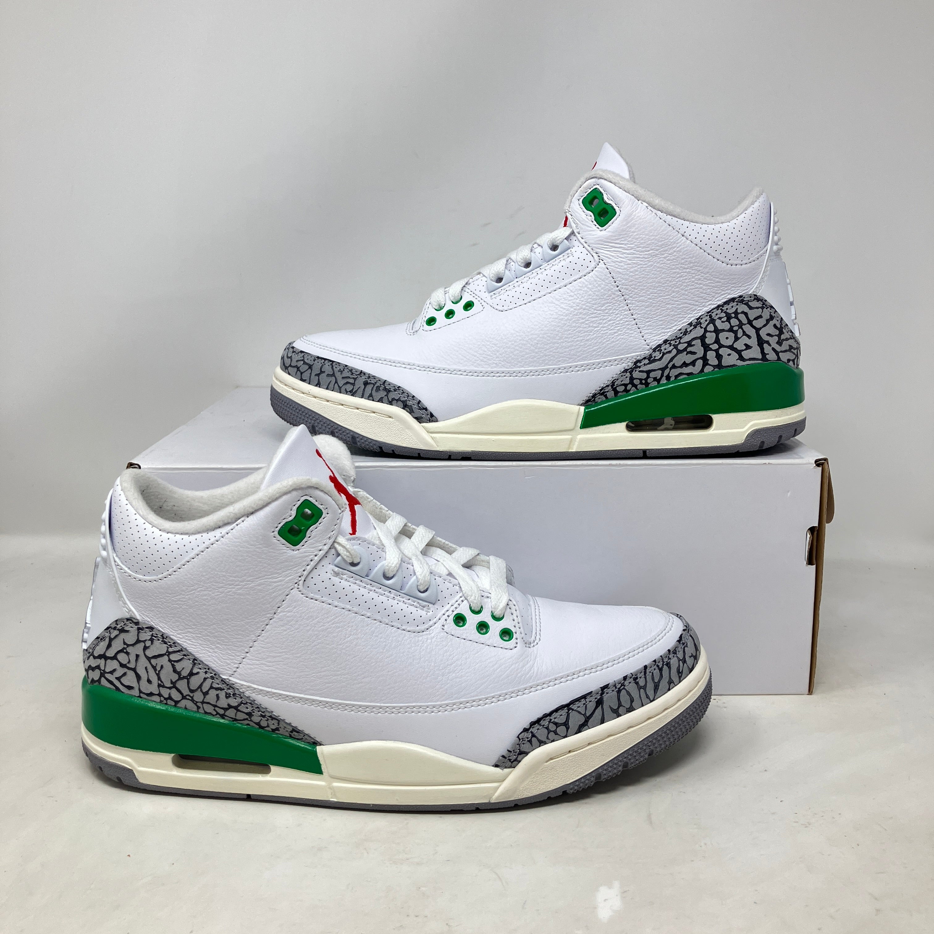 Jordan 3 Retro Lucky Green (Women's)