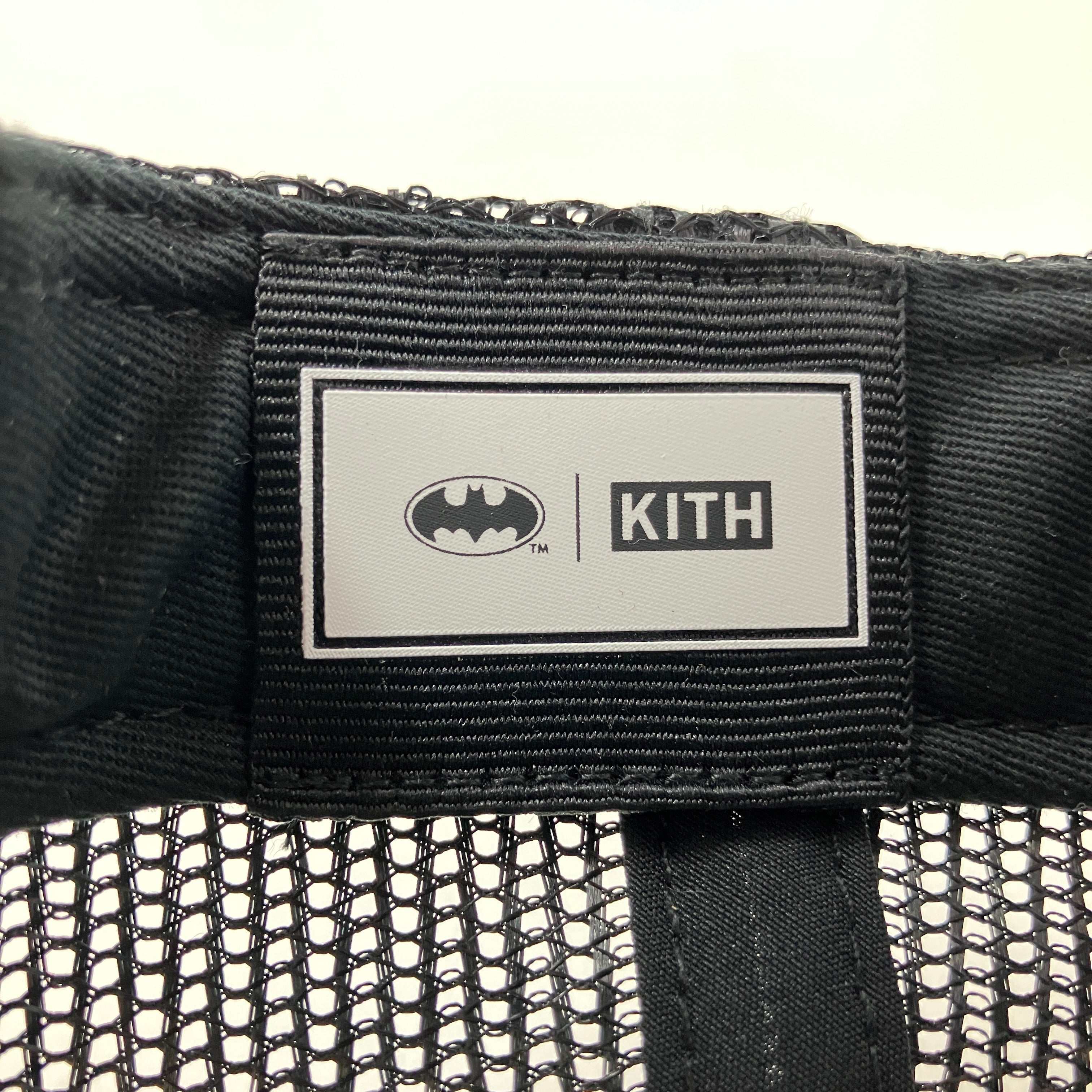 Kith x Batman '96 Nolan Trucker Hat Black