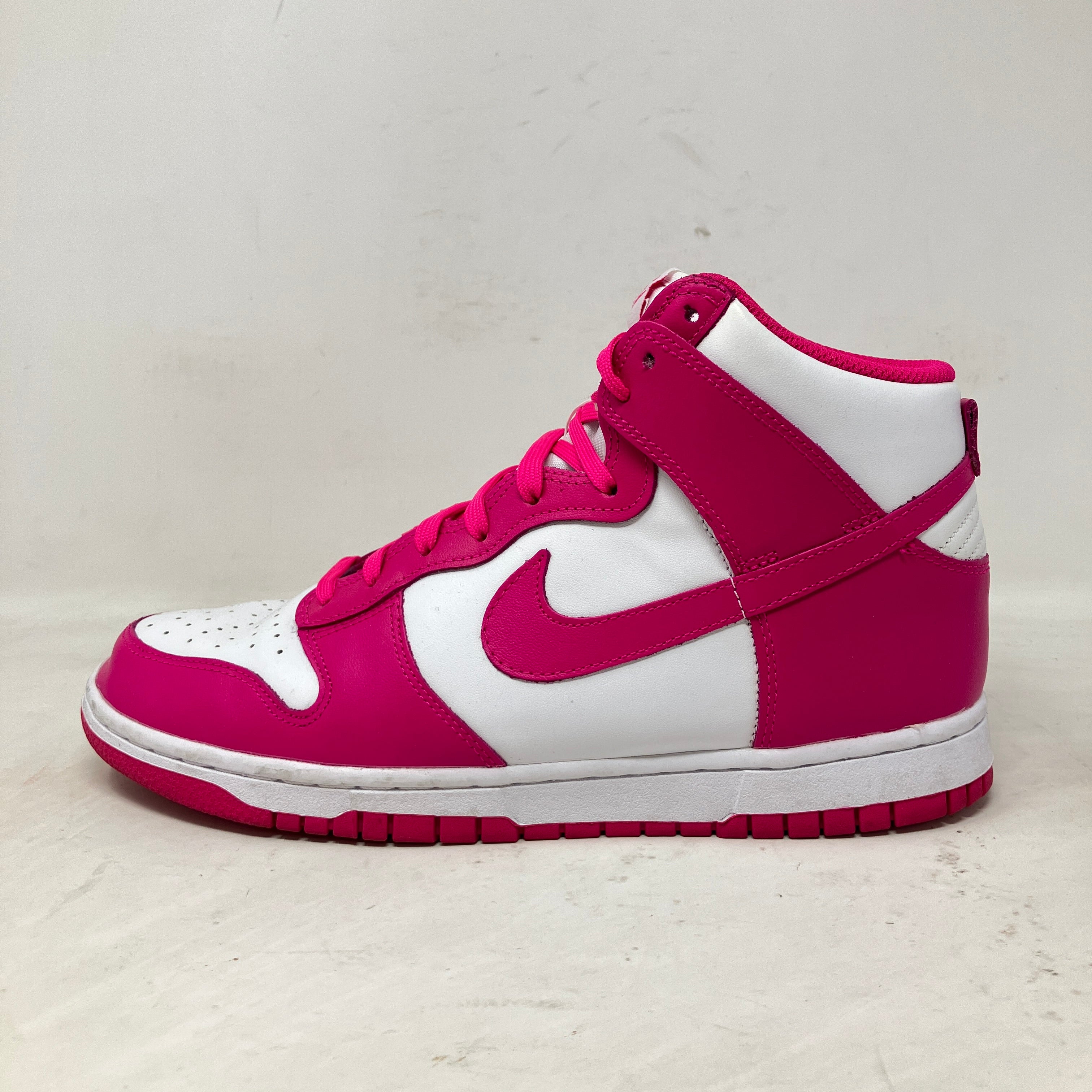 nike dunk high pink pow