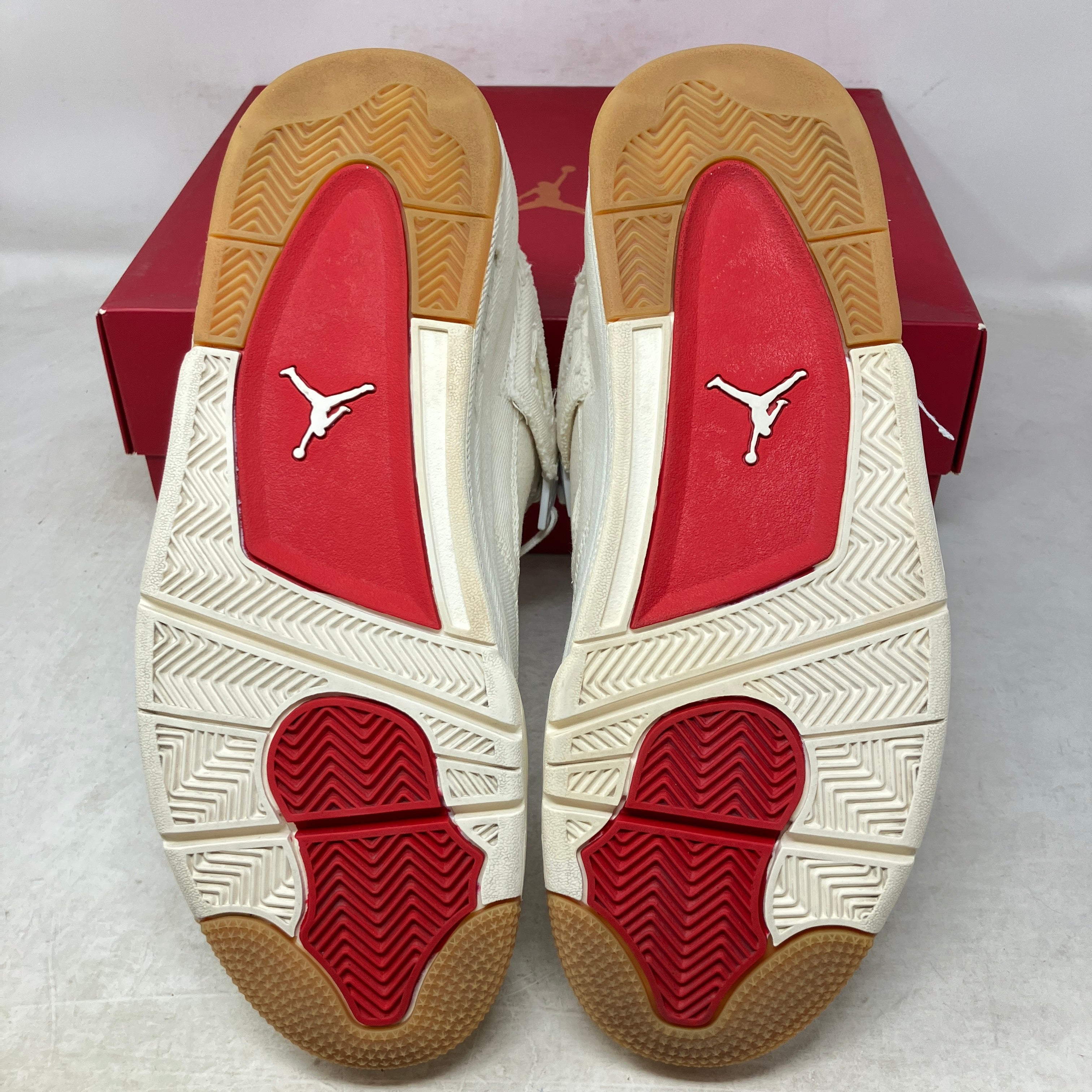 Jordan 4 Retro Levi's White (Blank Tag)