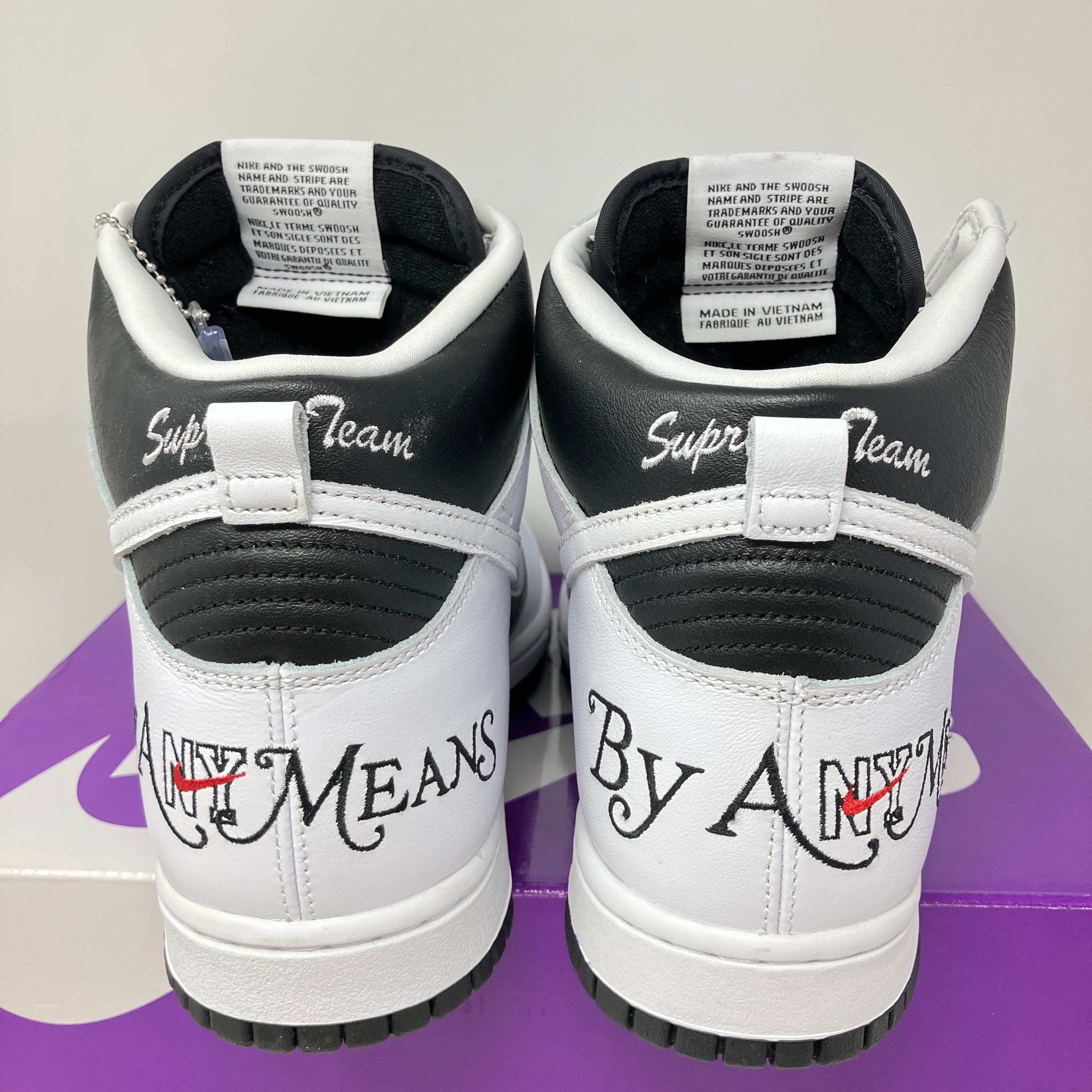 Nike SB Dunk High Supreme By Any Means Black