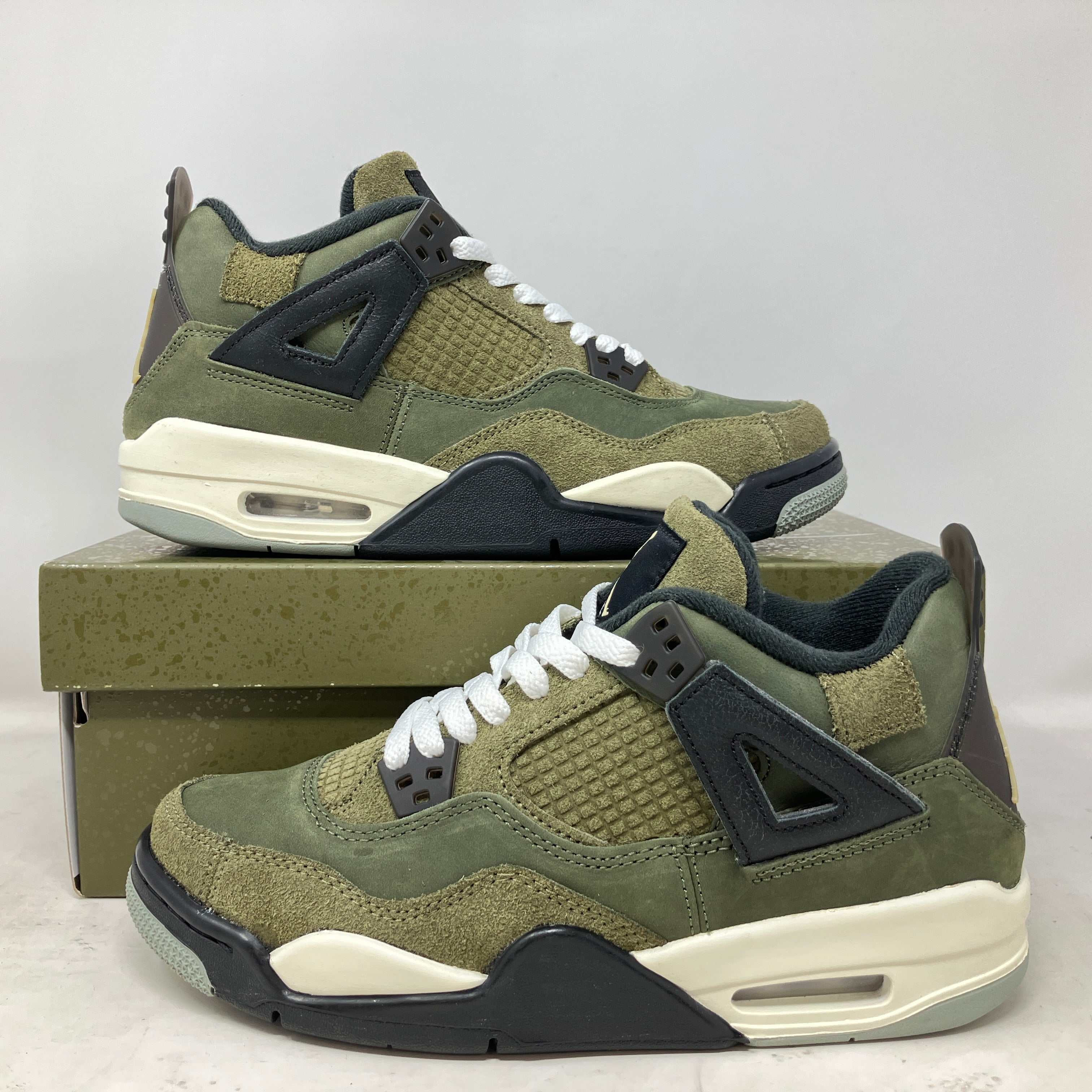 Jordan 4 Retro SE Craft Medium Olive (GS)