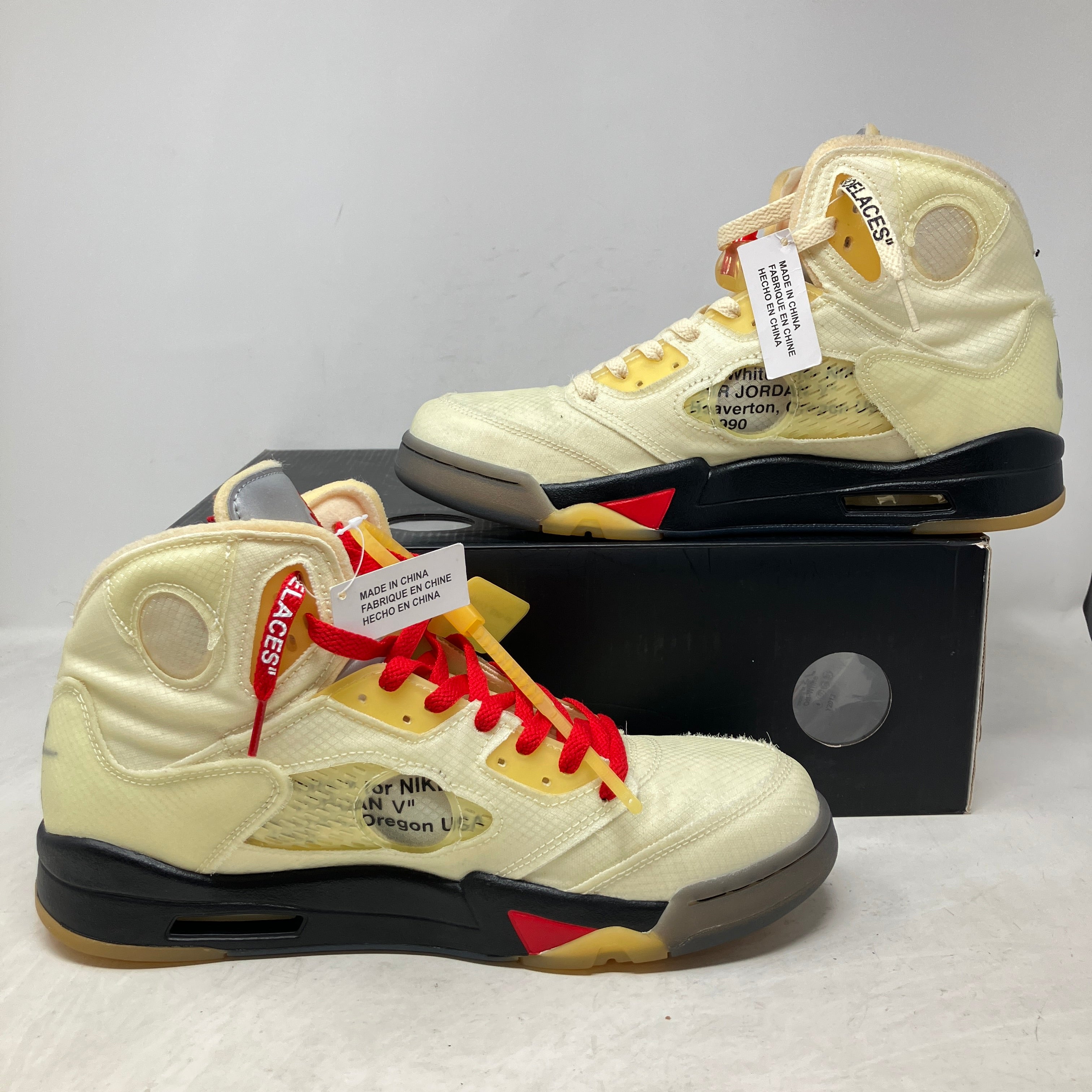 Jordan 5 Retro Off-White Sail
