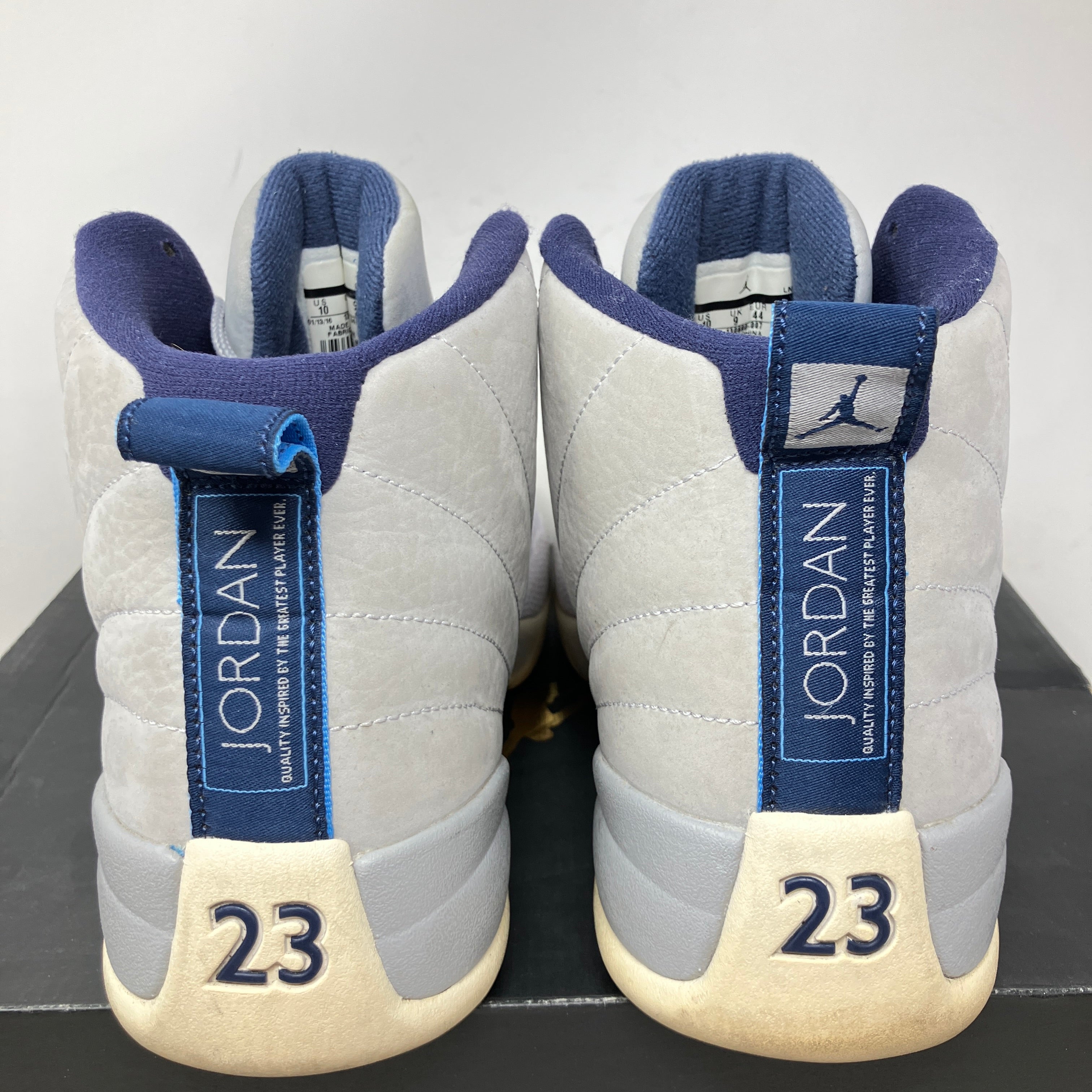 Jordan 12 Retro Grey University Blue