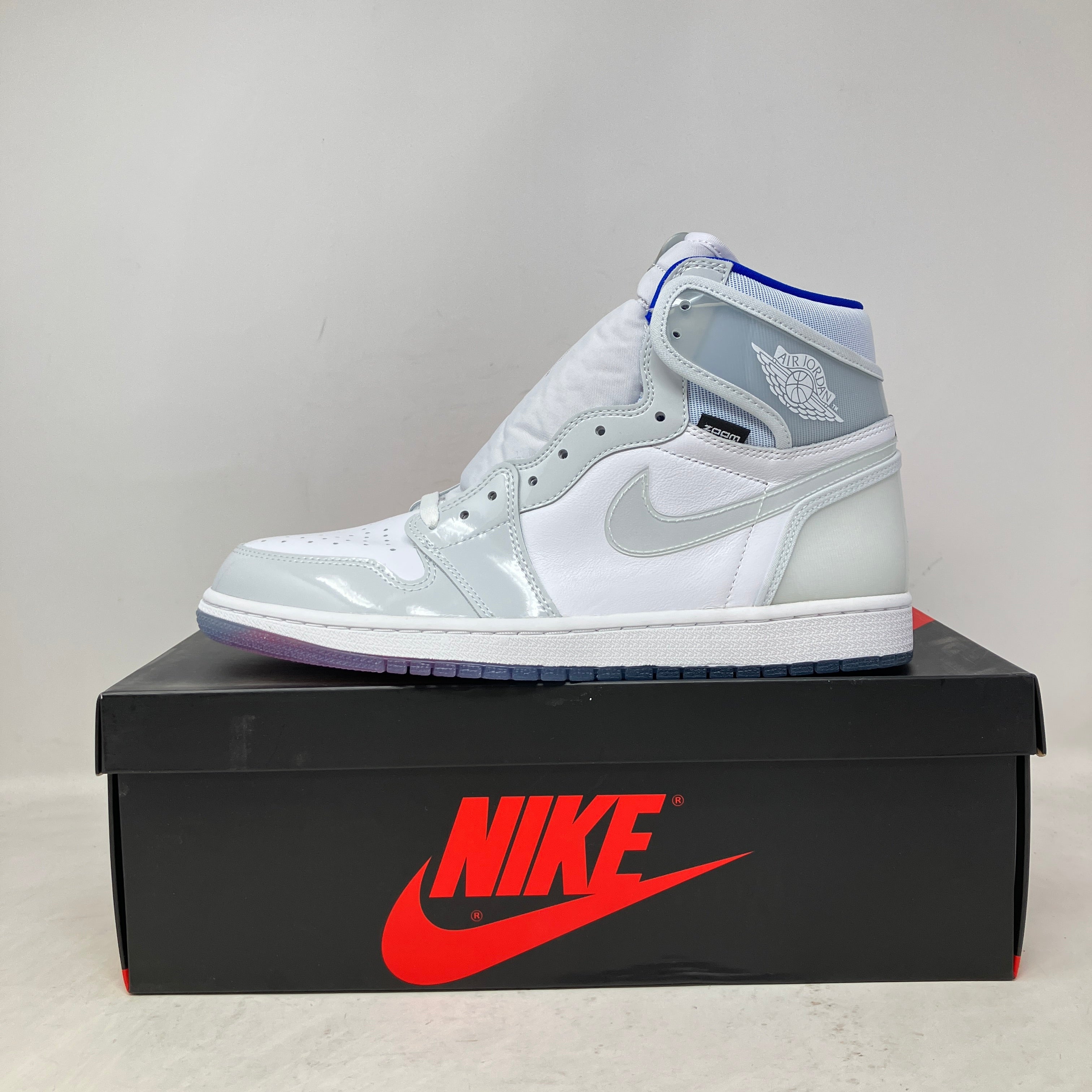Jordan 1 Retro High Zoom White Racer Blue