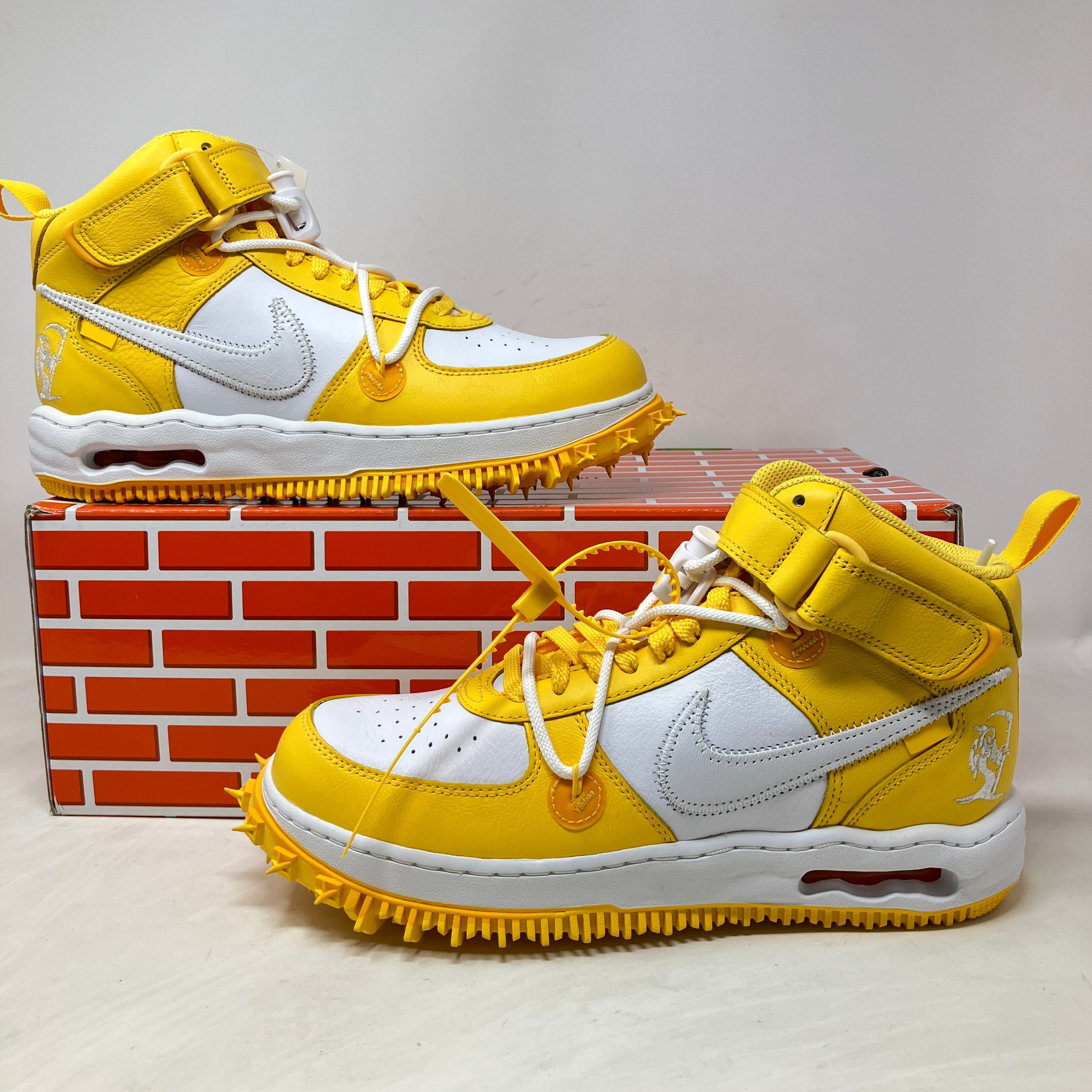 Nike Air Force 1 Mid SP Off-White Varsity Maize