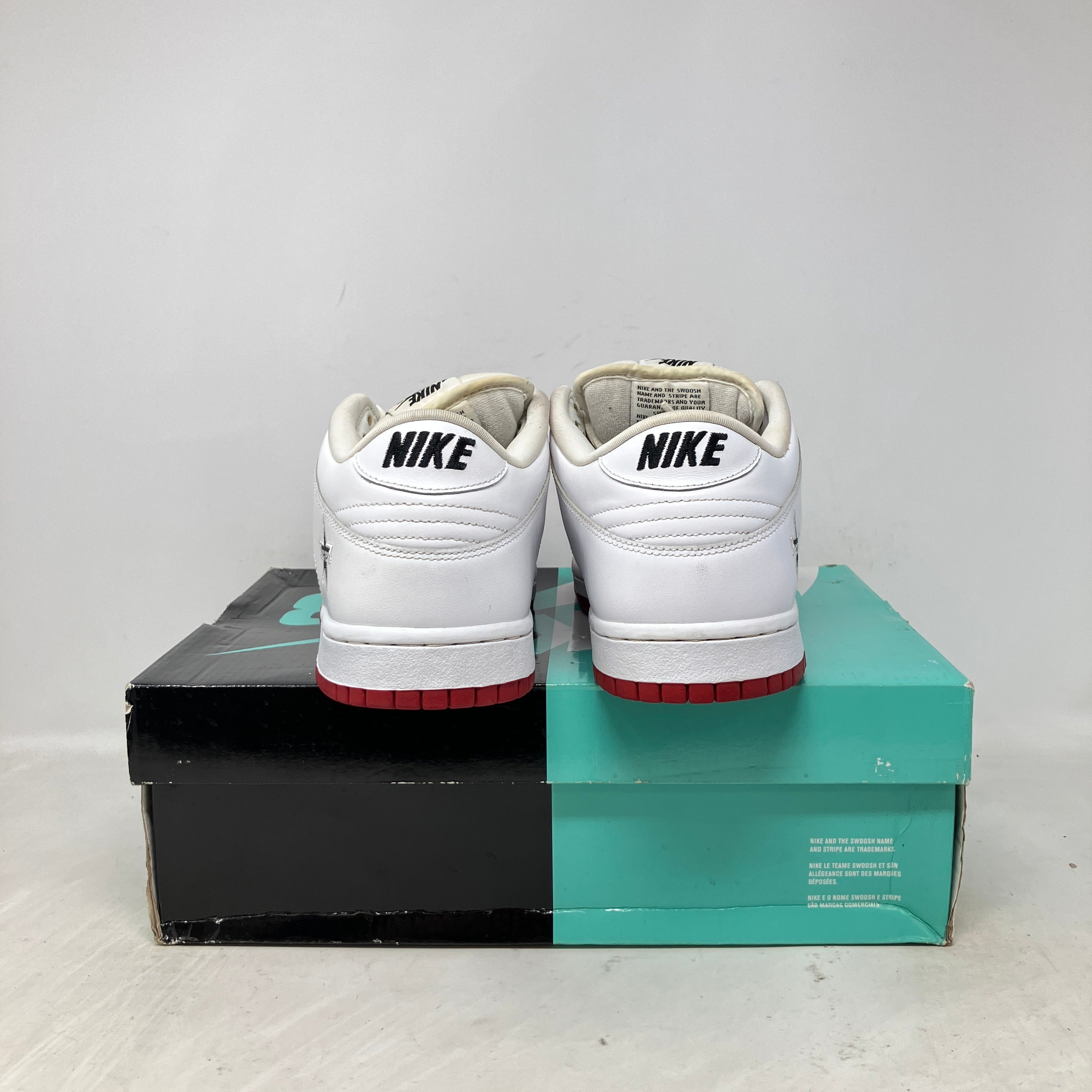 Nike SB Dunk Low Supreme Jewel Swoosh Red