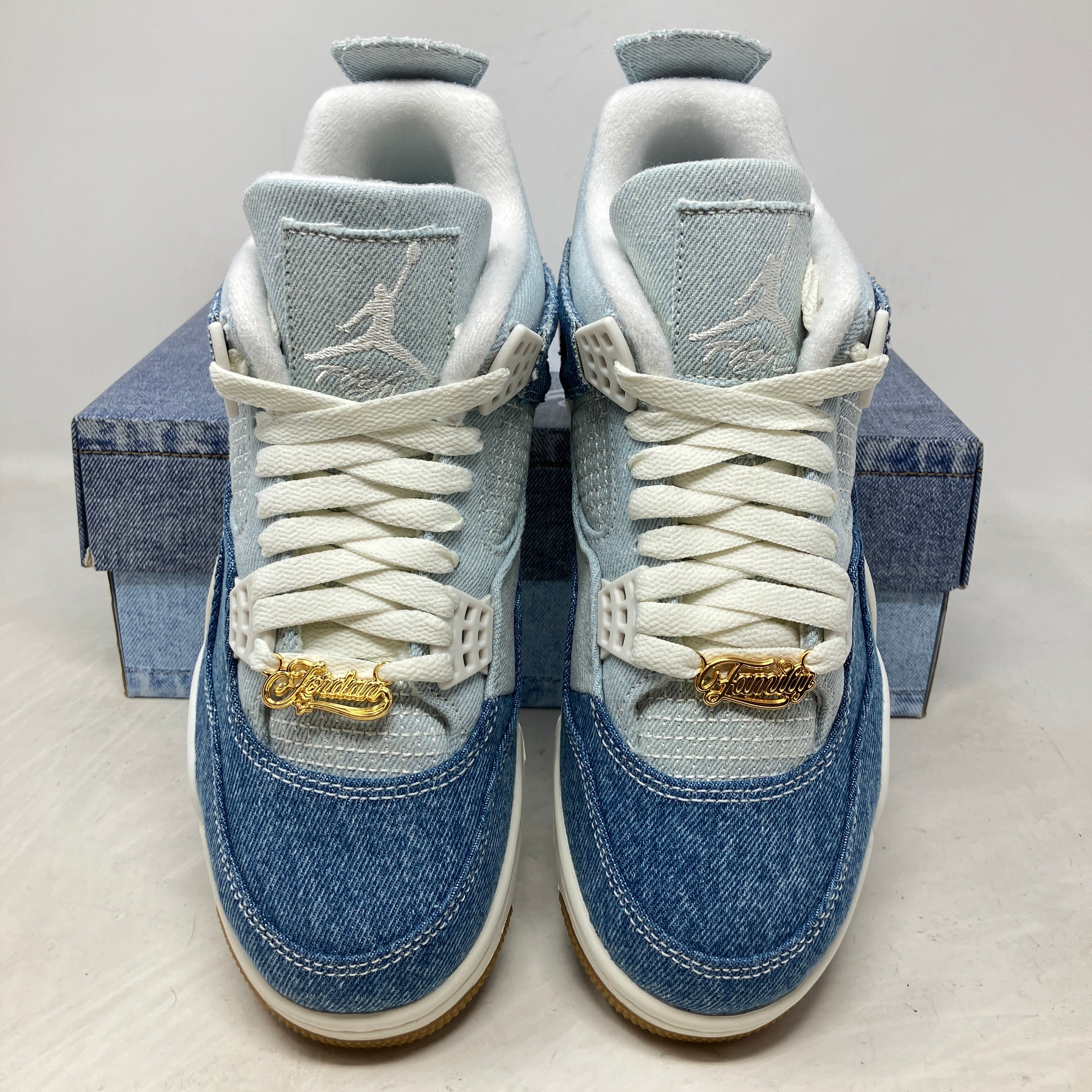 Jordan 4 Retro TEX Denim Worn Blue (Women's)