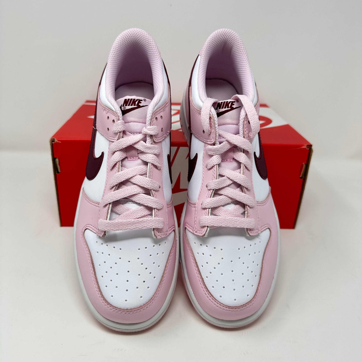 Nike Dunk Low Pink Foam Red White (GS)