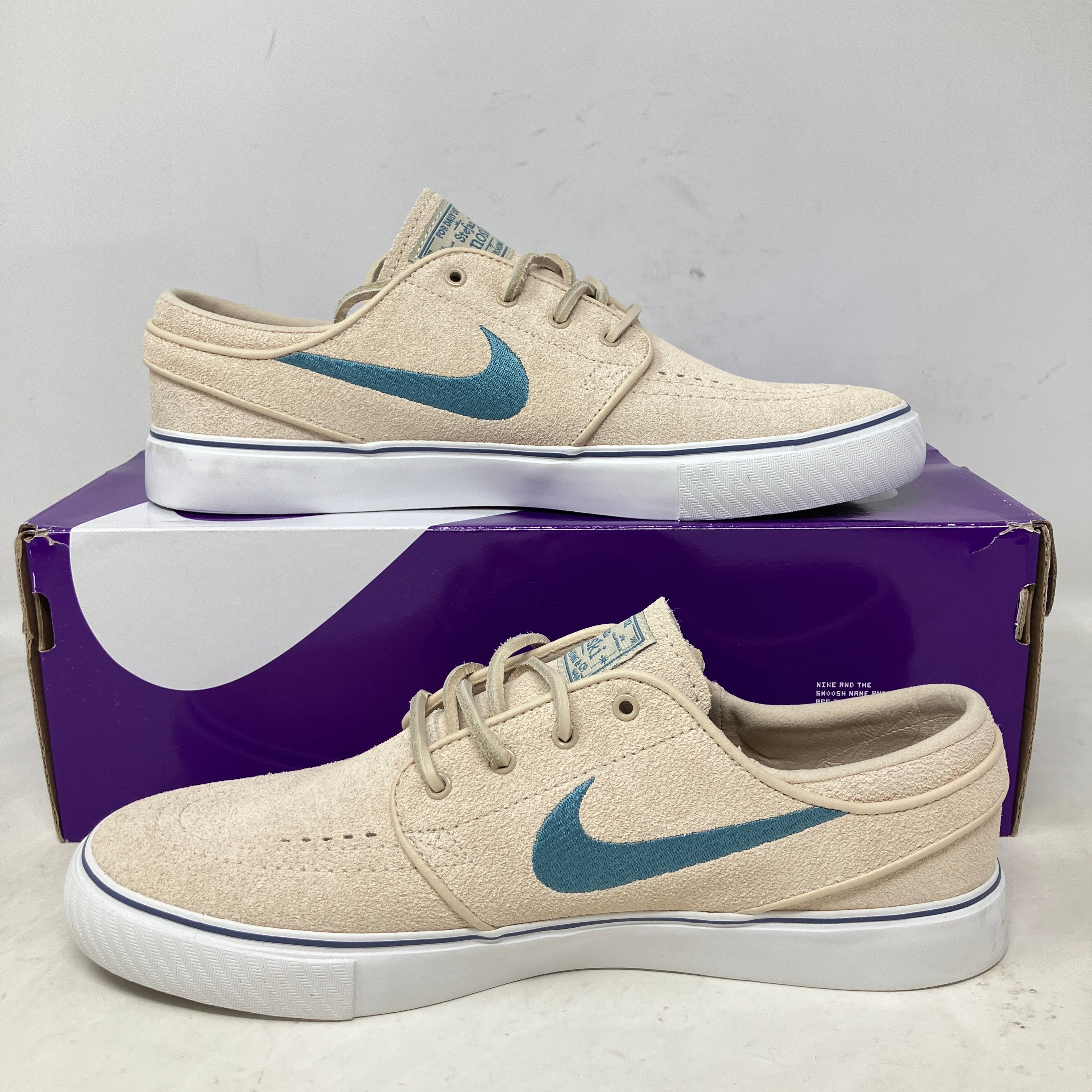 Nike SB Zoom Janoski OG+ Sanddrift Thunder Blue Summit White Smokey Blue