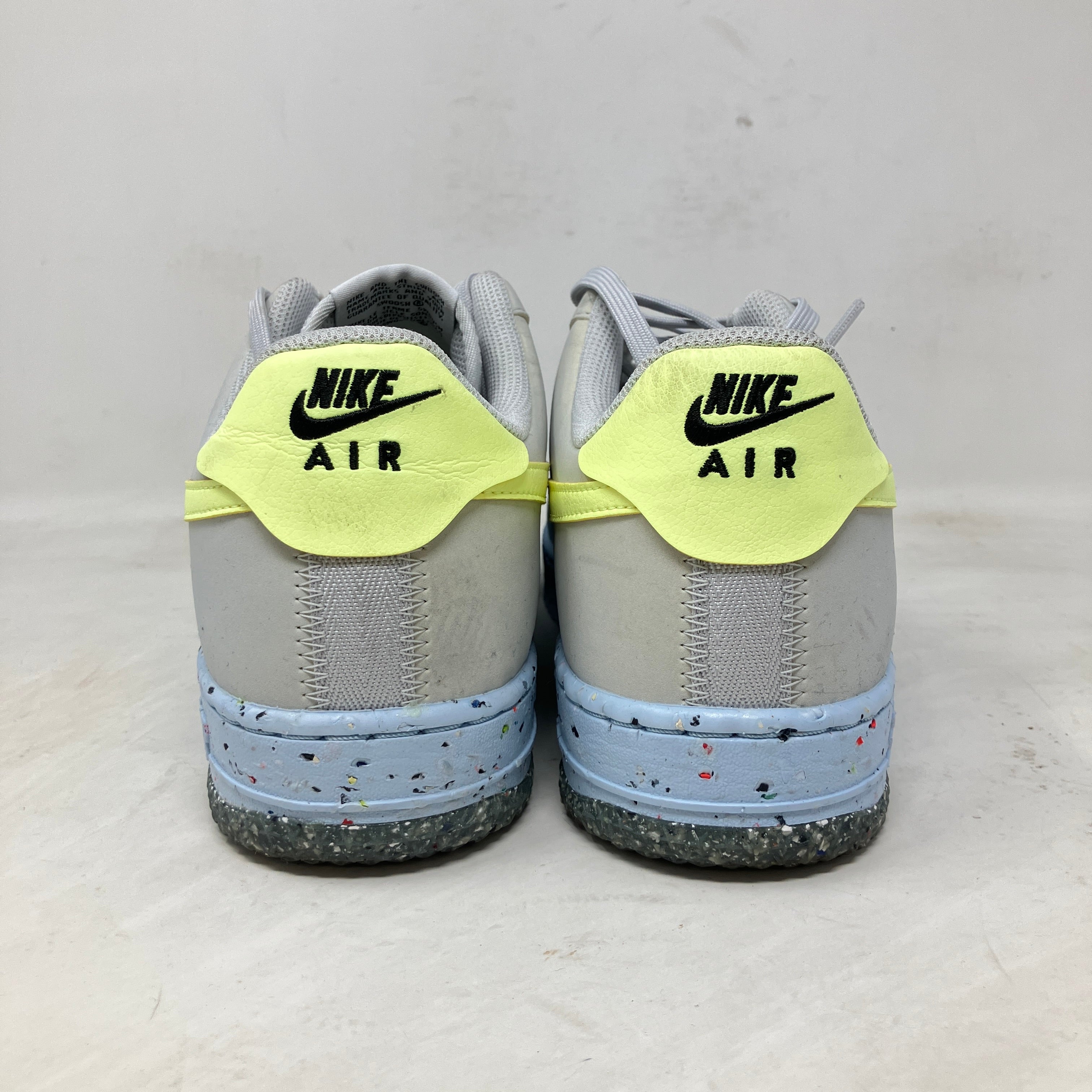 Nike Air Force 1 Crater Pure Platinum Barely Volt