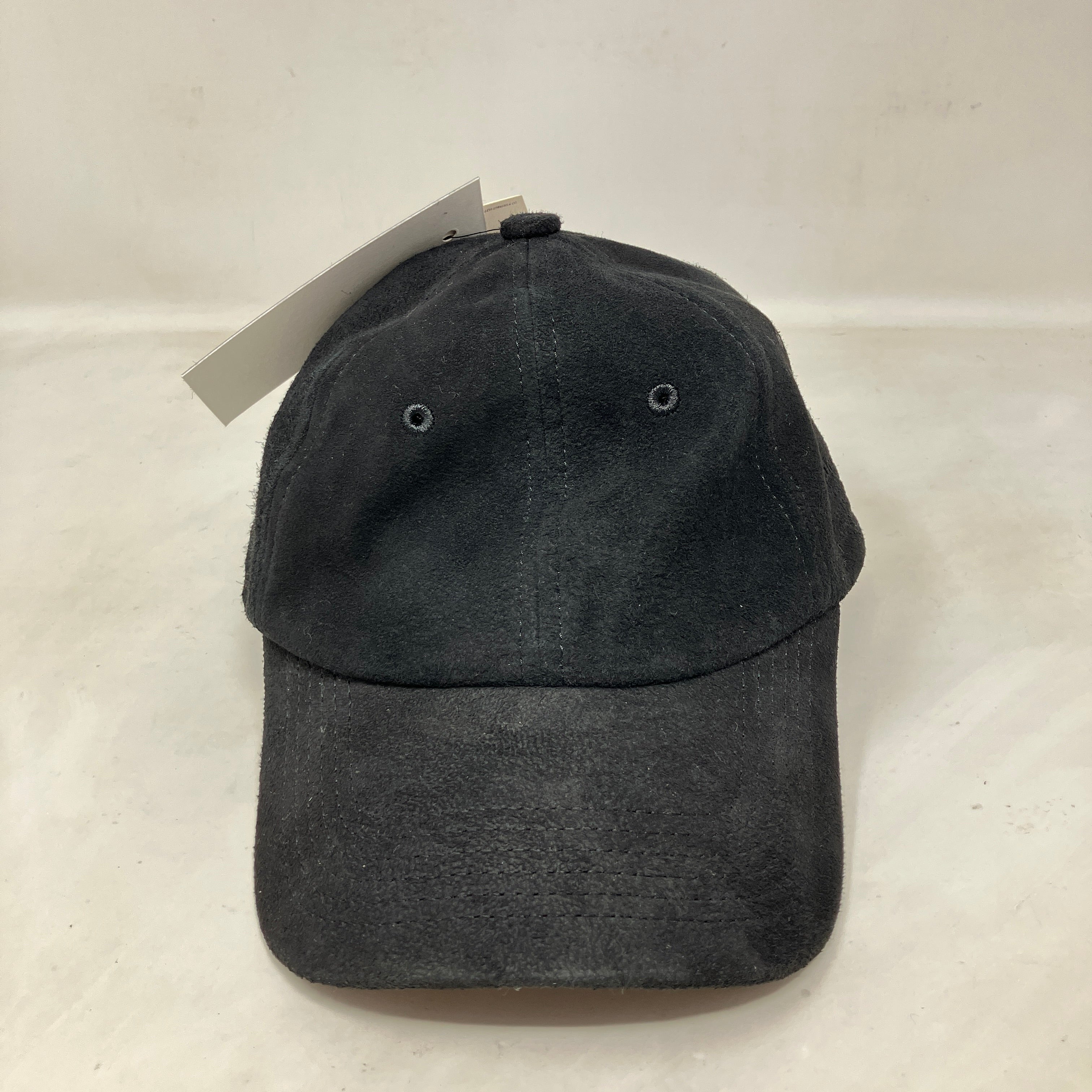 Levi's x JJJJound Suede Leather Baseball Hat Black