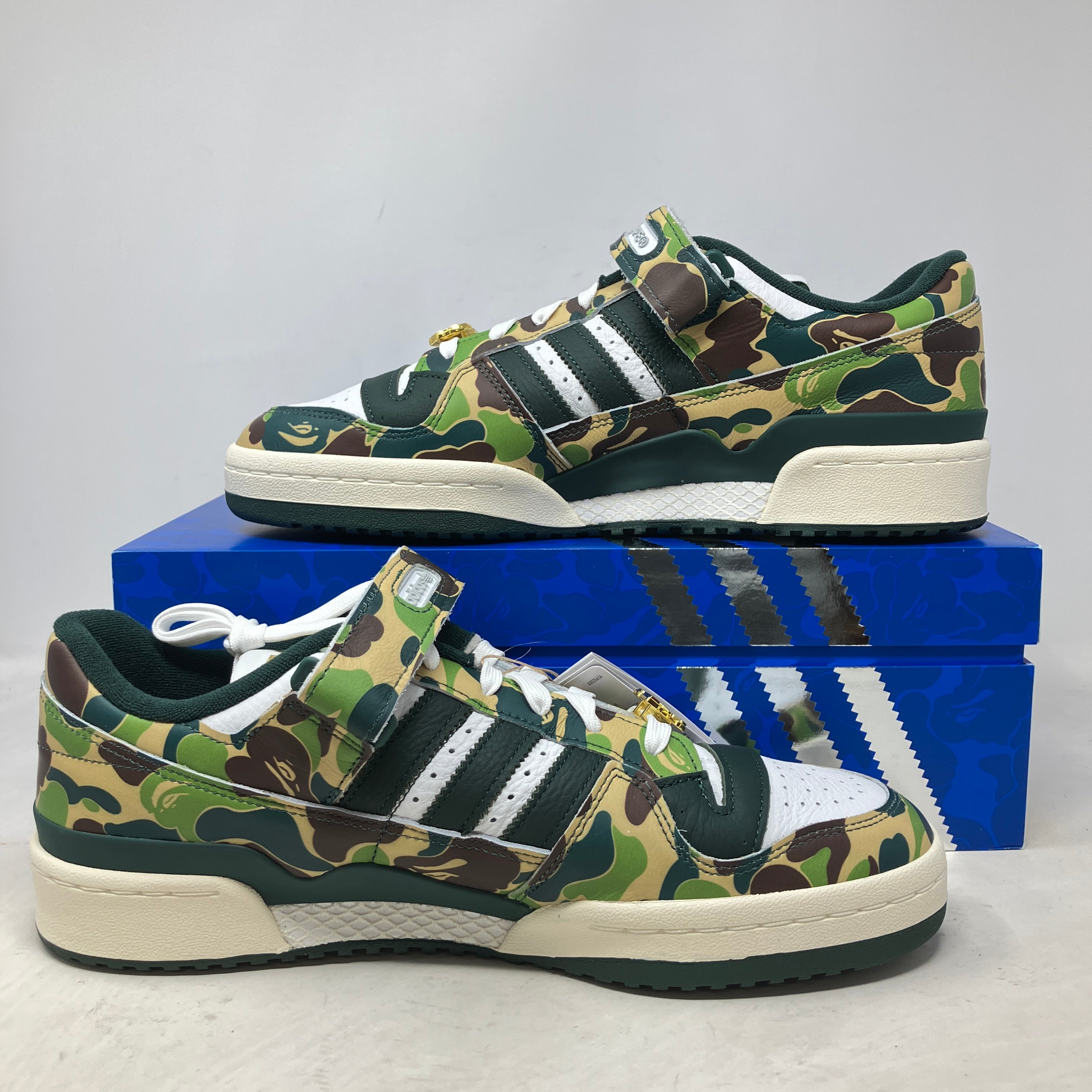 adidas Forum 84 Low Bape 30th Anniversary Green Camo