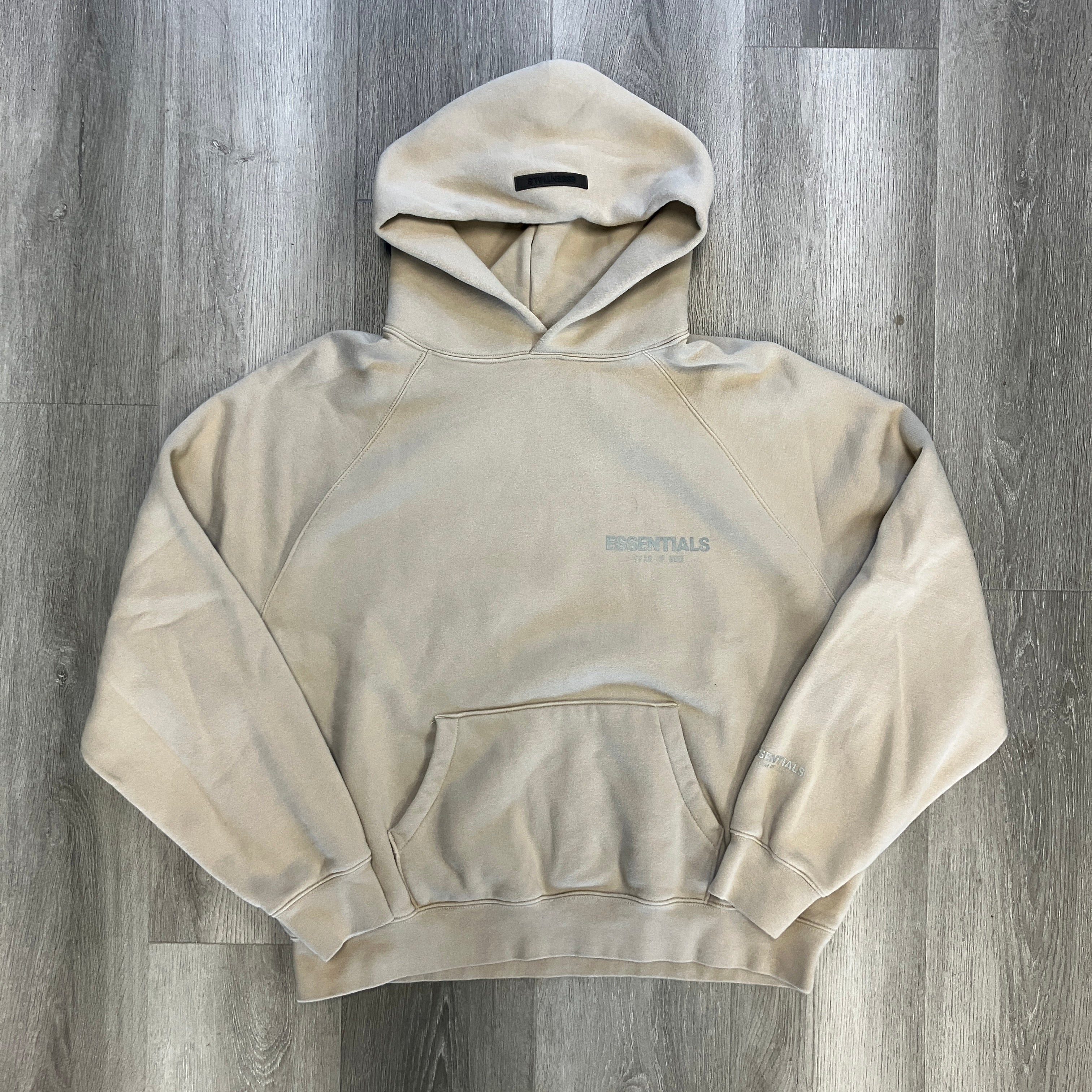 Fear of God Essentials FW21 Core Collection Hoodie Tan