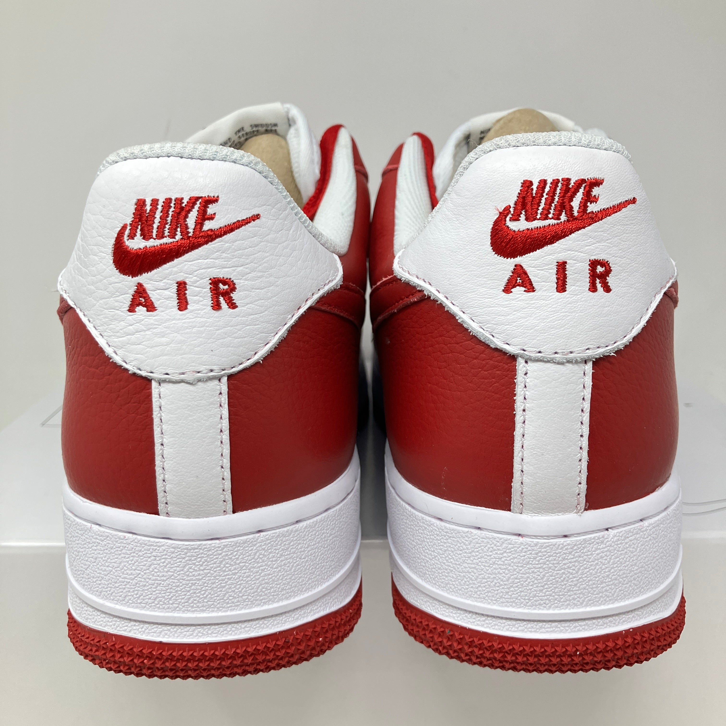 Nike By You Air Force 1 Low Red White