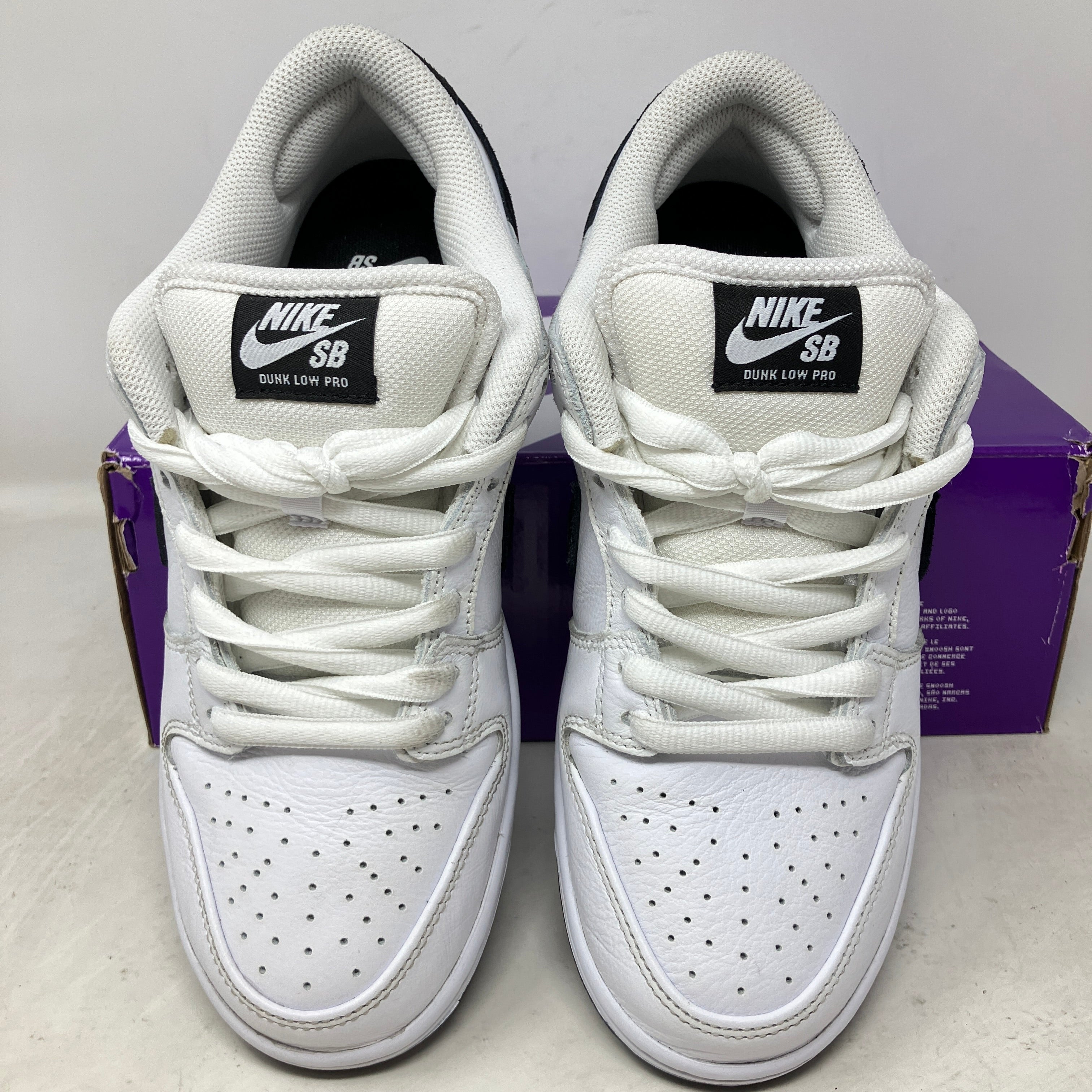 Nike SB Dunk Low White Black