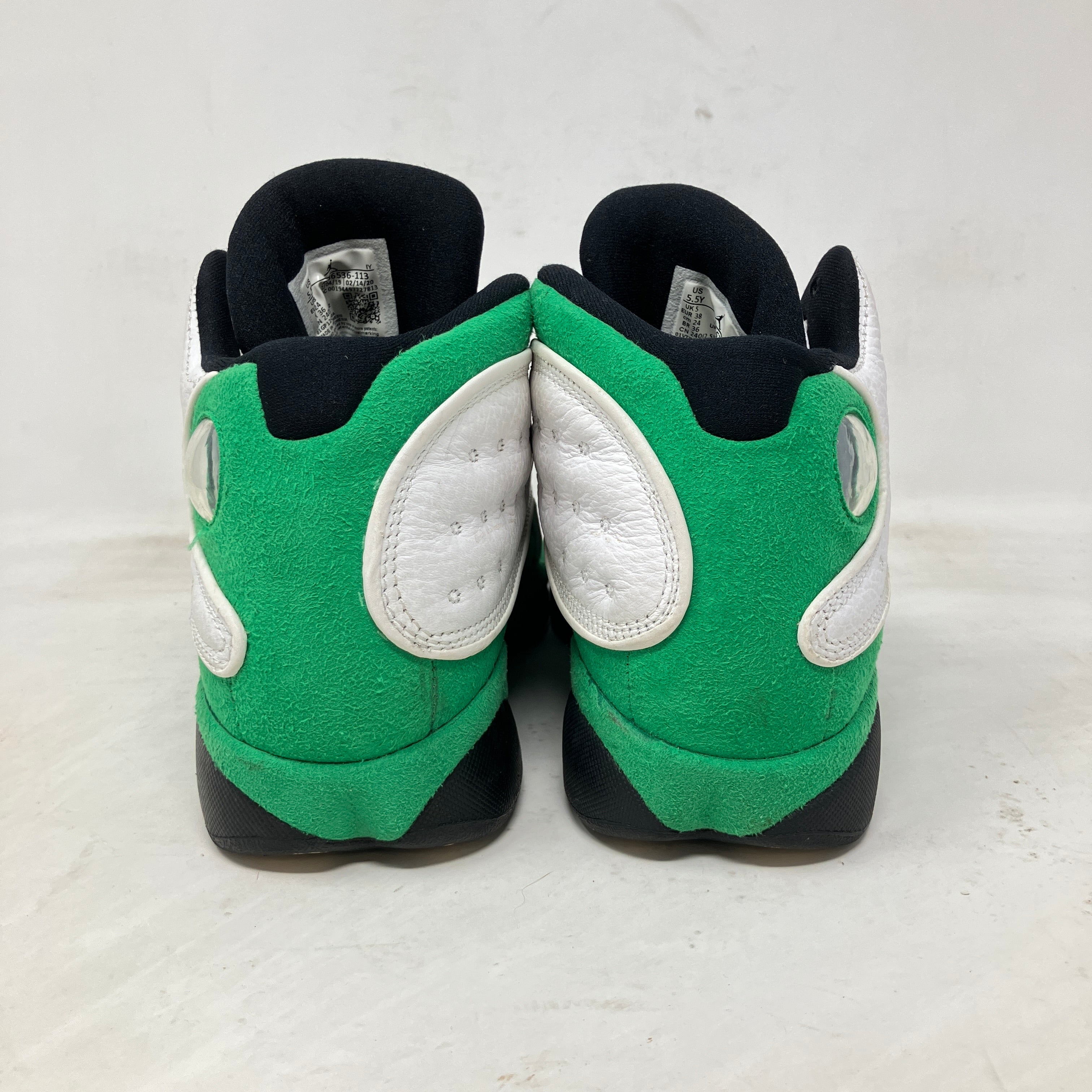 Jordan 13 Retro White Lucky Green (GS)