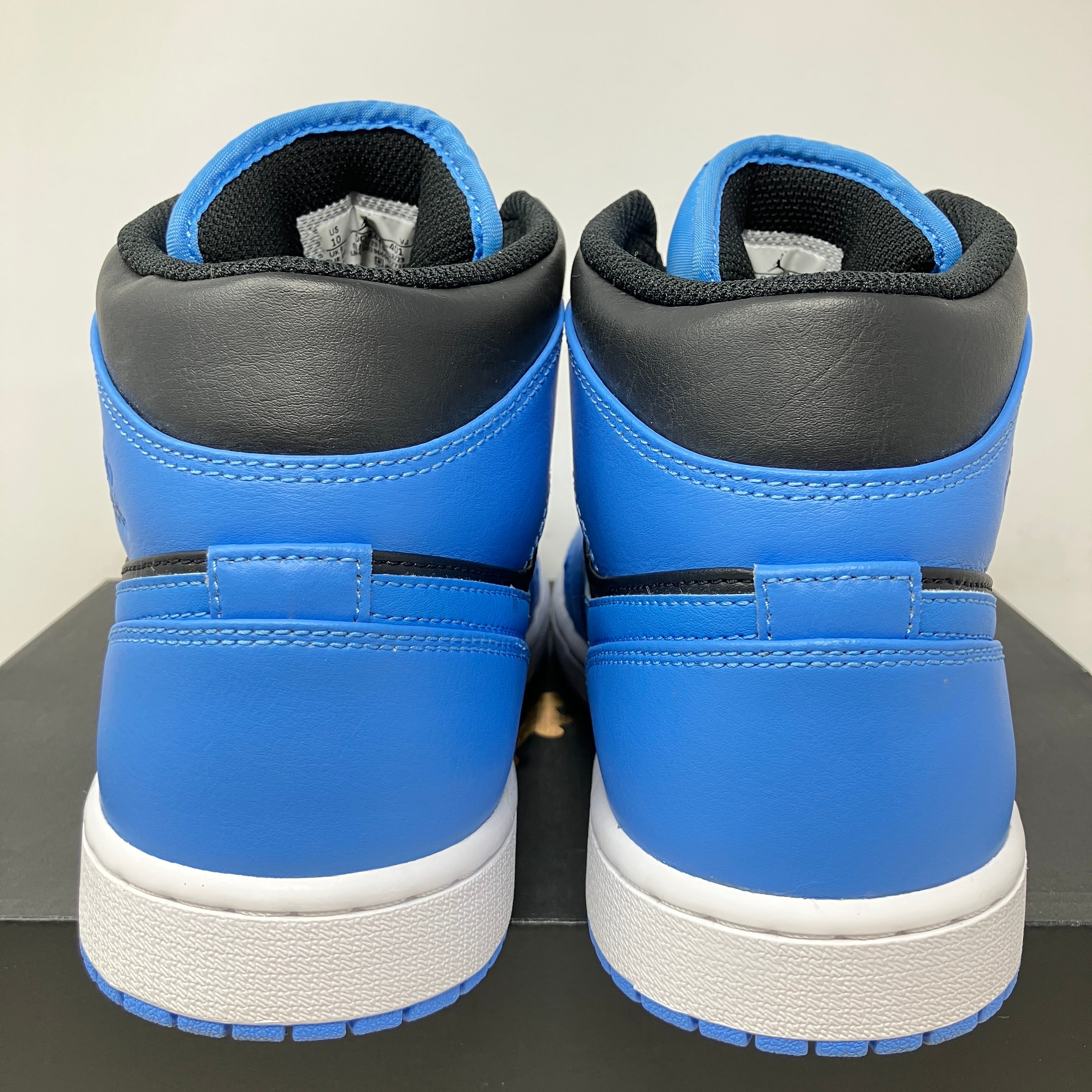 Jordan 1 Mid University Blue Black