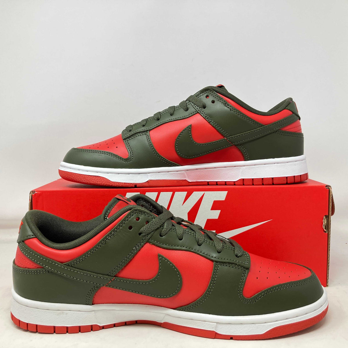 Nike Dunk Low Mystic Red Cargo Khaki