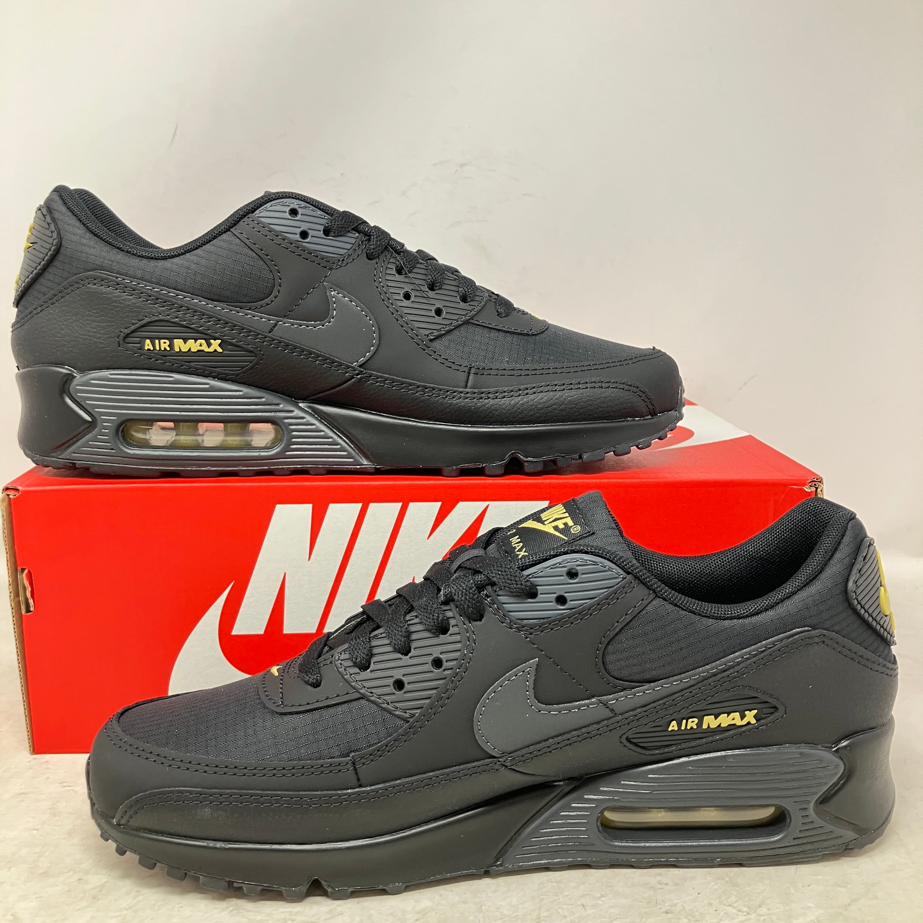 Nike Air Max 90 Black Buff Gold