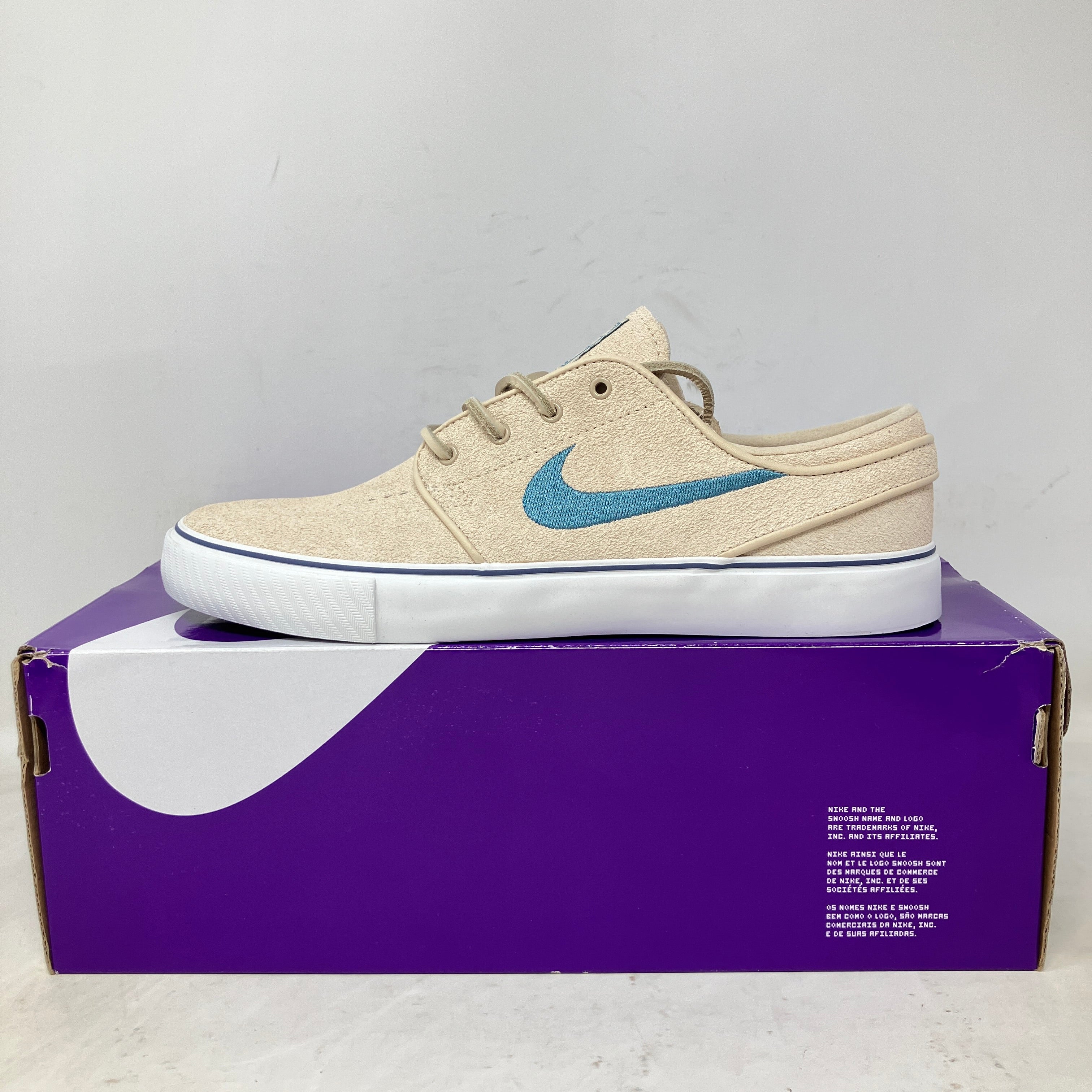Nike SB Zoom Janoski OG+ Sanddrift Thunder Blue Summit White Smokey Blue