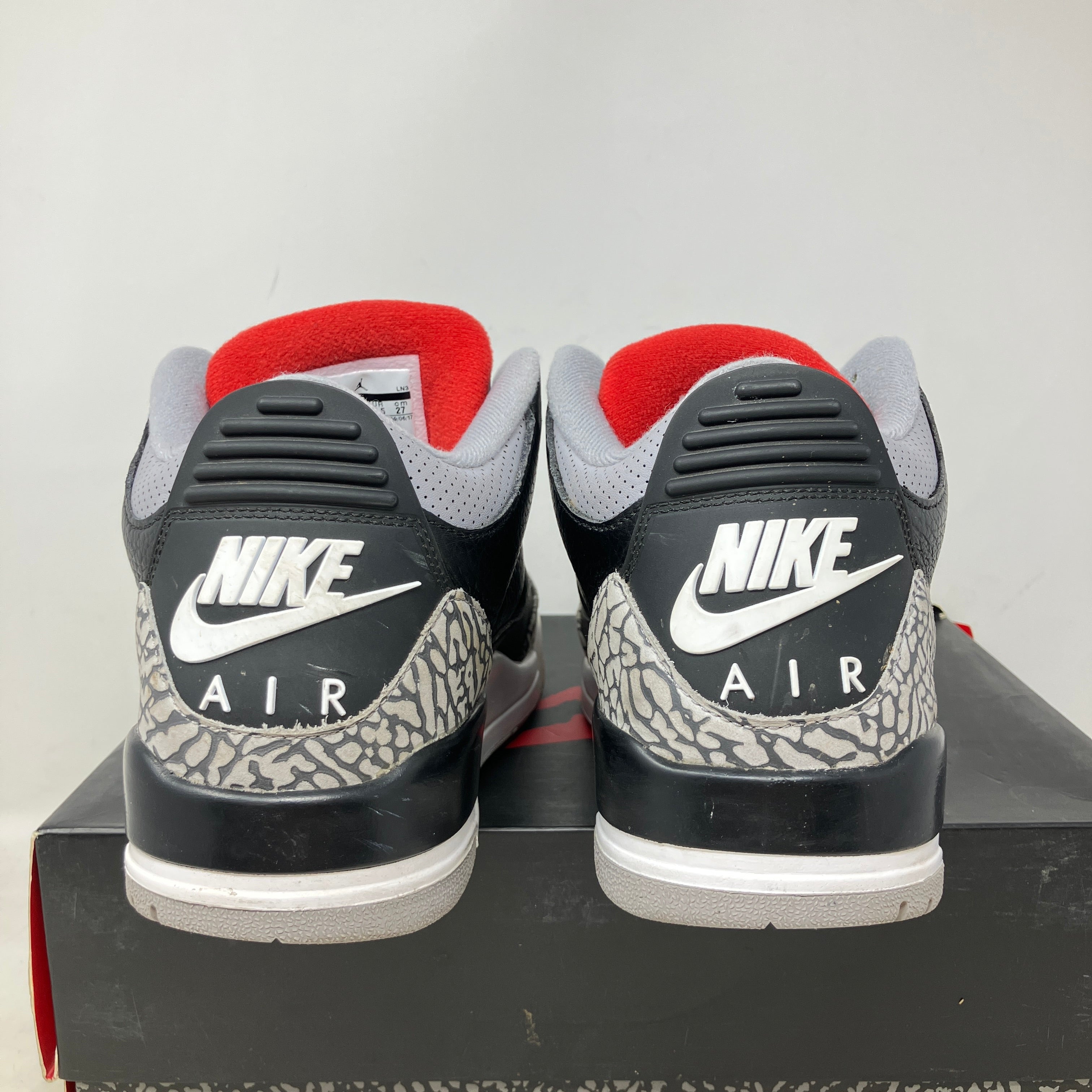 Jordan 3 Retro Black Cement (2018)