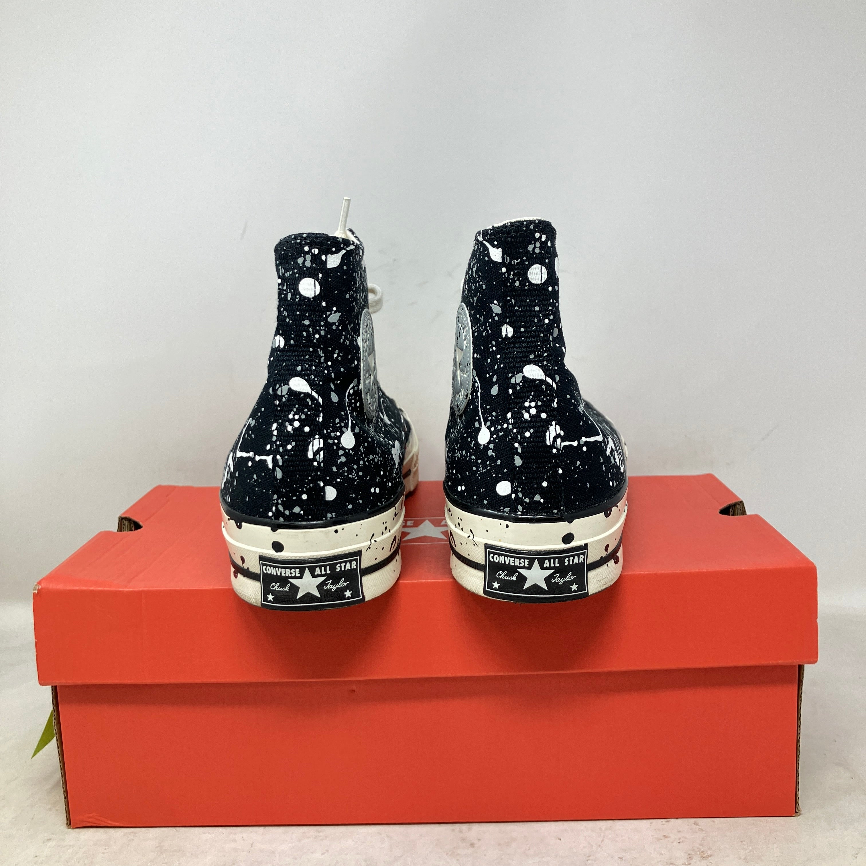 Converse Chuck Taylor All Star 70 Hi Archive Paint Splatter Black White