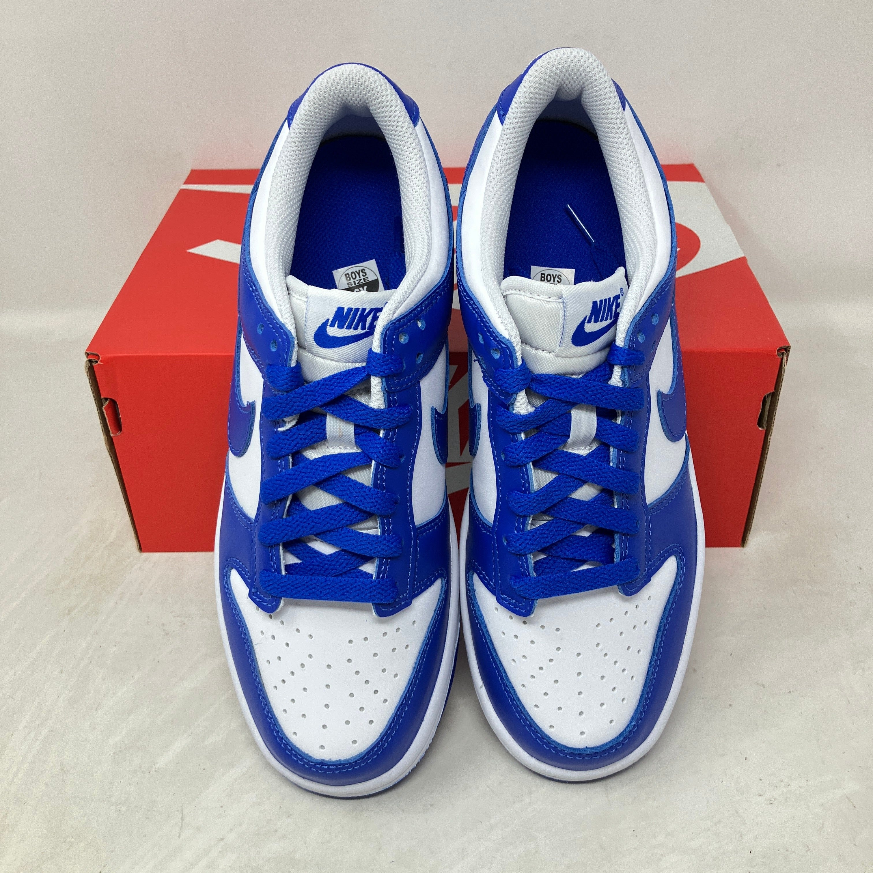 Nike Dunk Low White Hyper Royal (GS)