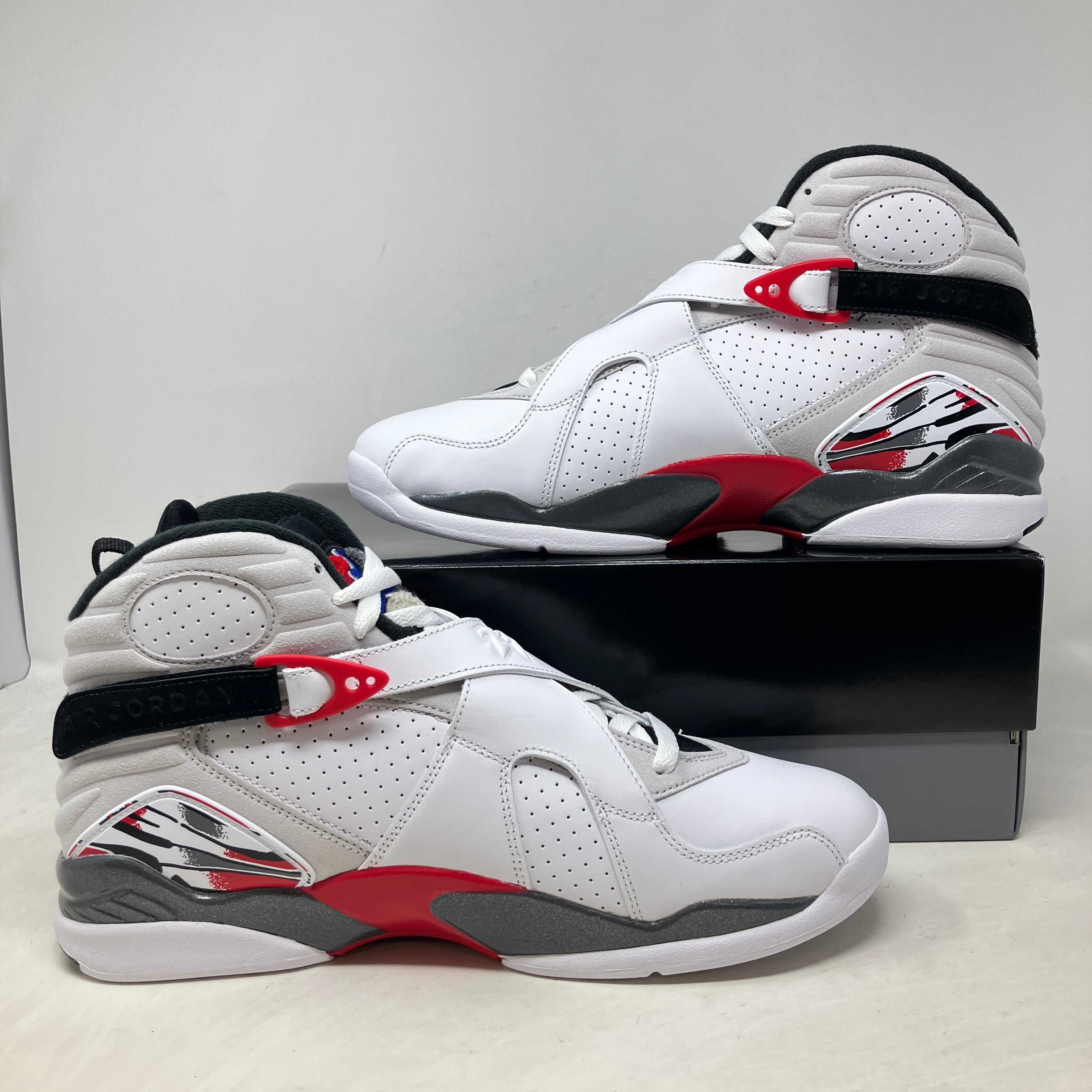 Jordan 8 Retro White True Red (2025)