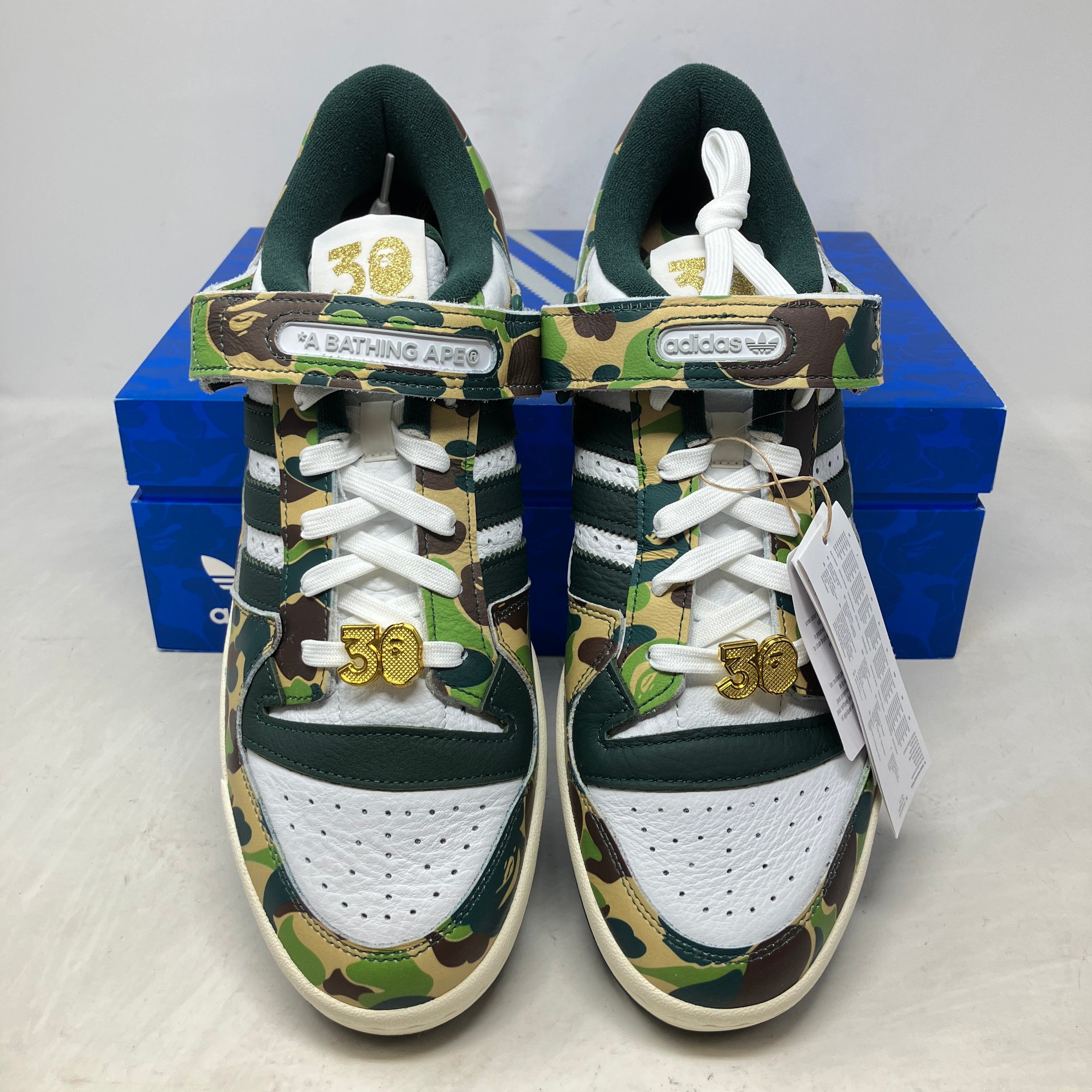 adidas Forum 84 Low Bape 30th Anniversary Green Camo