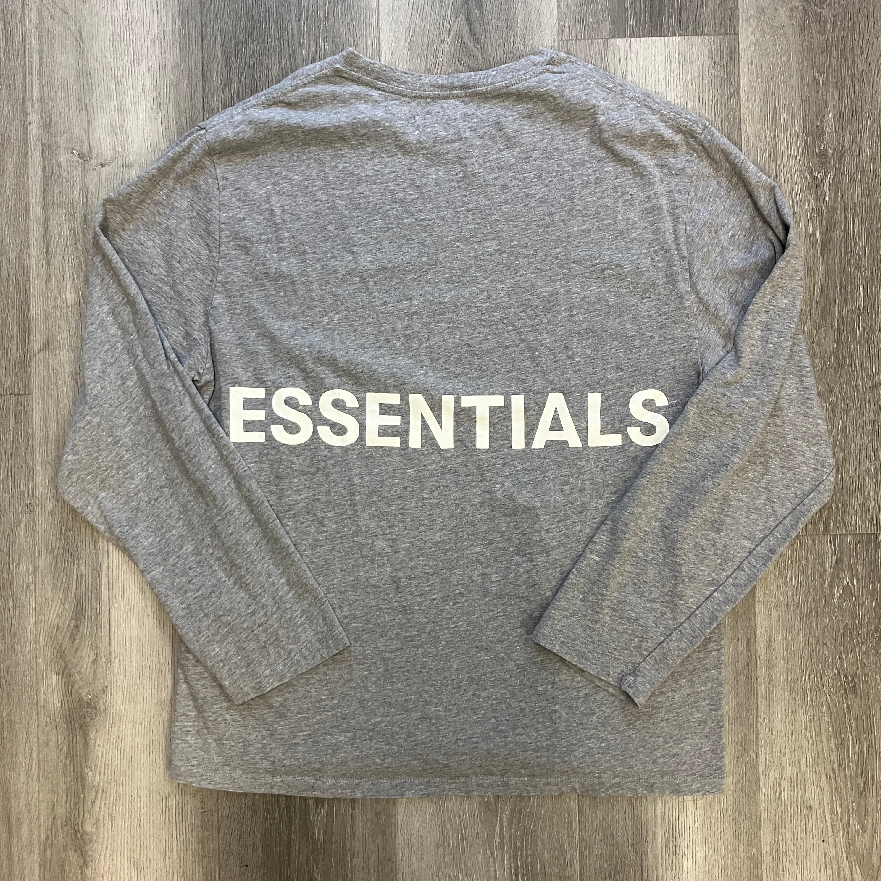 Fear of God Essentials Long Sleeve Tee Grey
