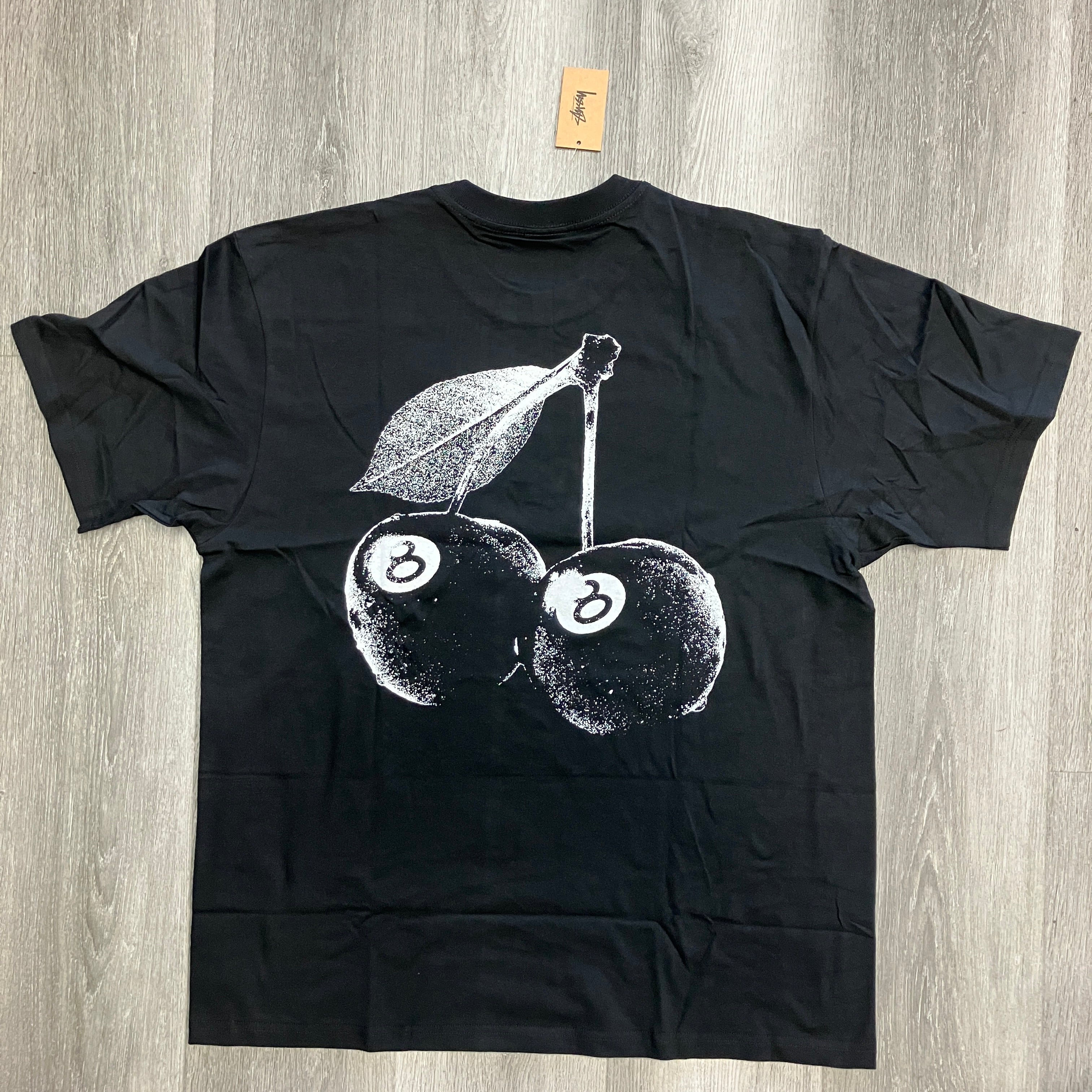 Stussy Cherries Tee Black