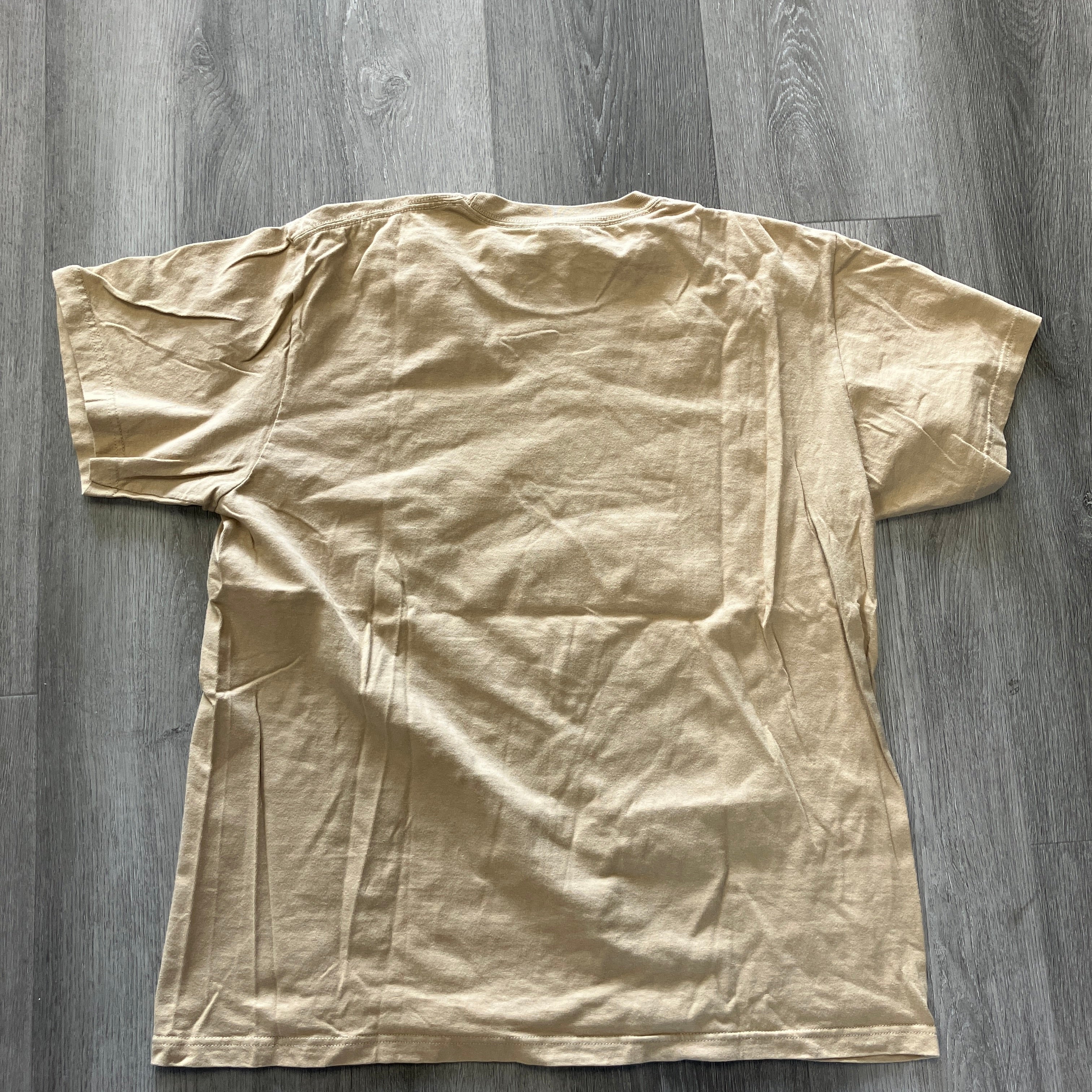 Supreme Tonal Box Logo Tee Khaki