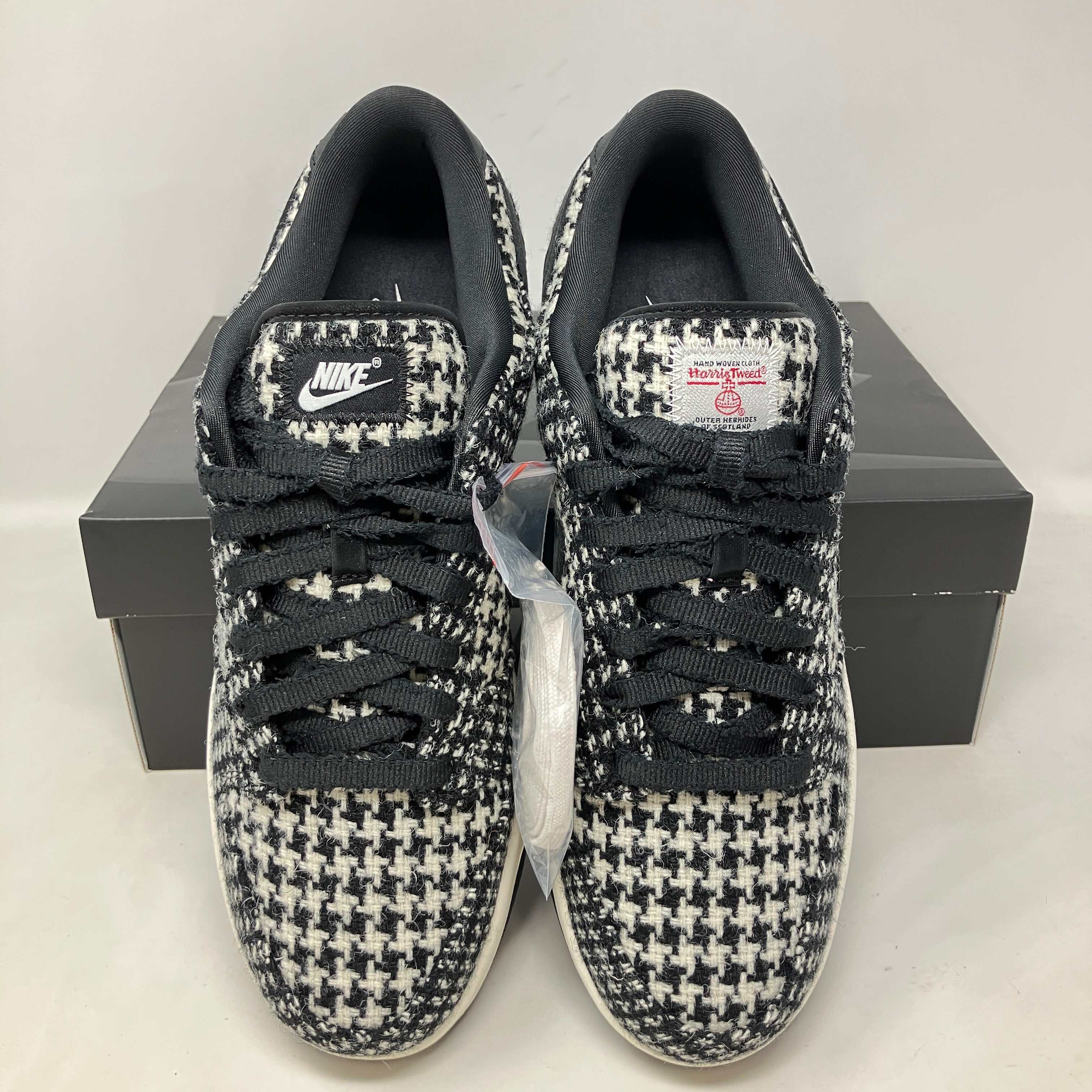 Nike Dunk Low Harris Tweed White Black Multi (Women's)