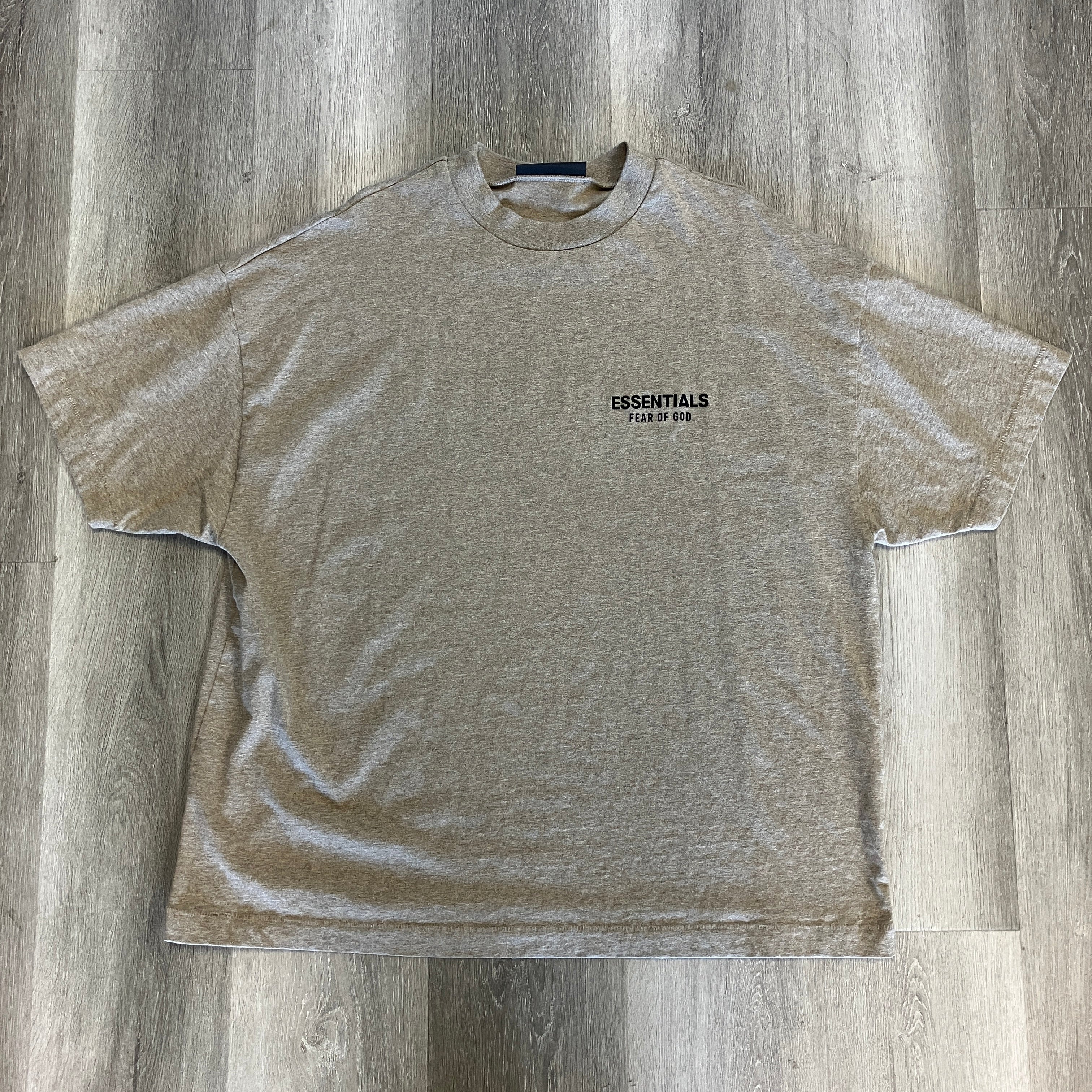 Fear of God Essentials Jersey Crewneck T-Shirt Heather Gray