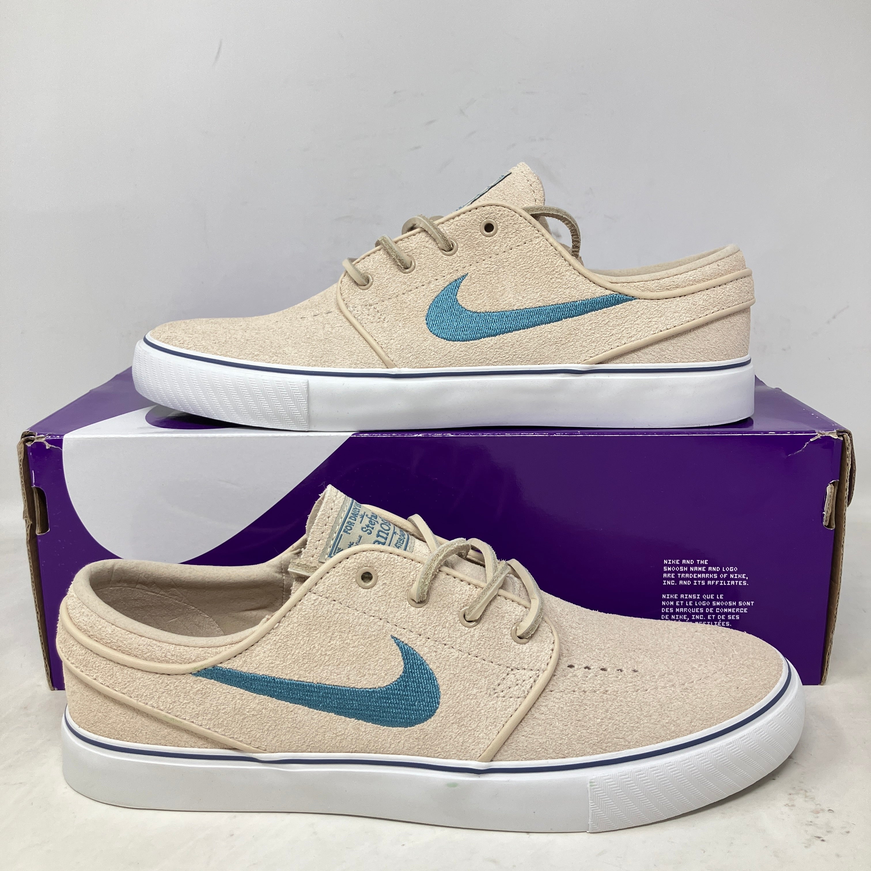 Nike SB Zoom Janoski OG+ Sanddrift Thunder Blue Summit White Smokey Blue